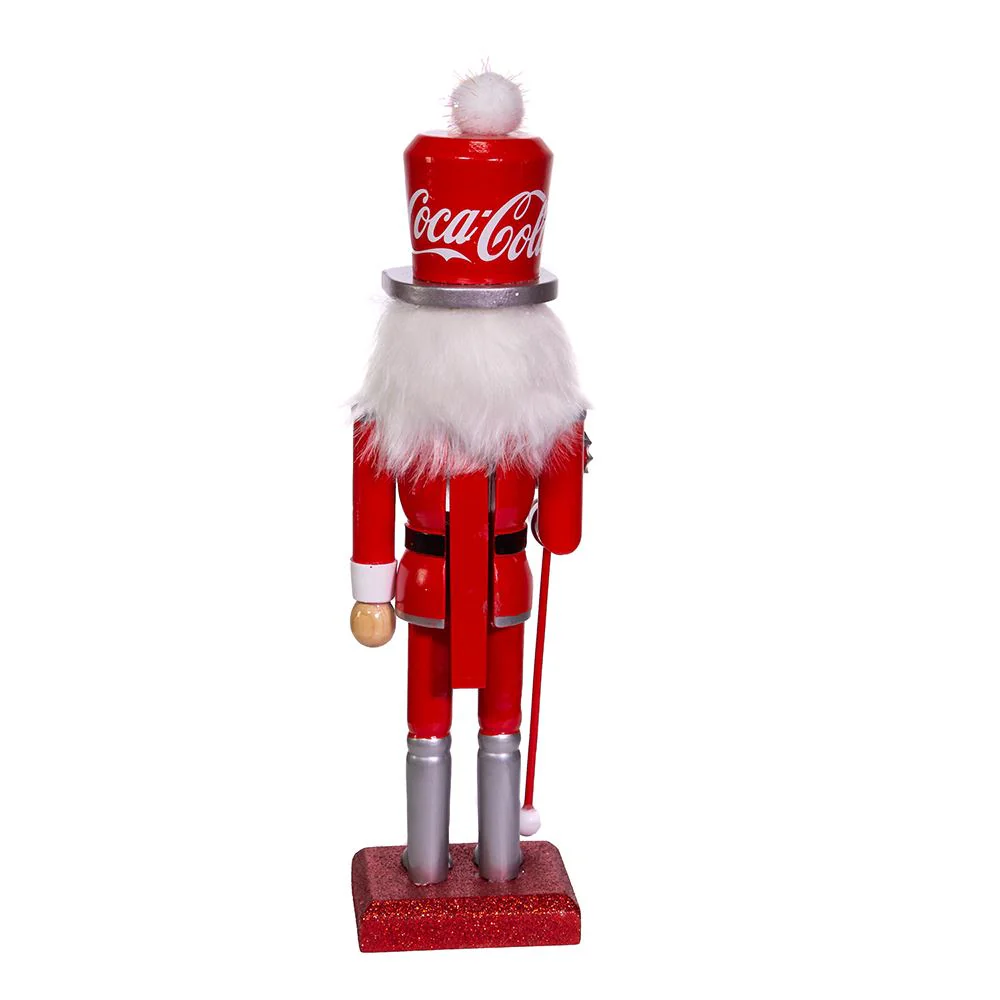 10" Wooden Coca-Cola Nutcracker - Image 3