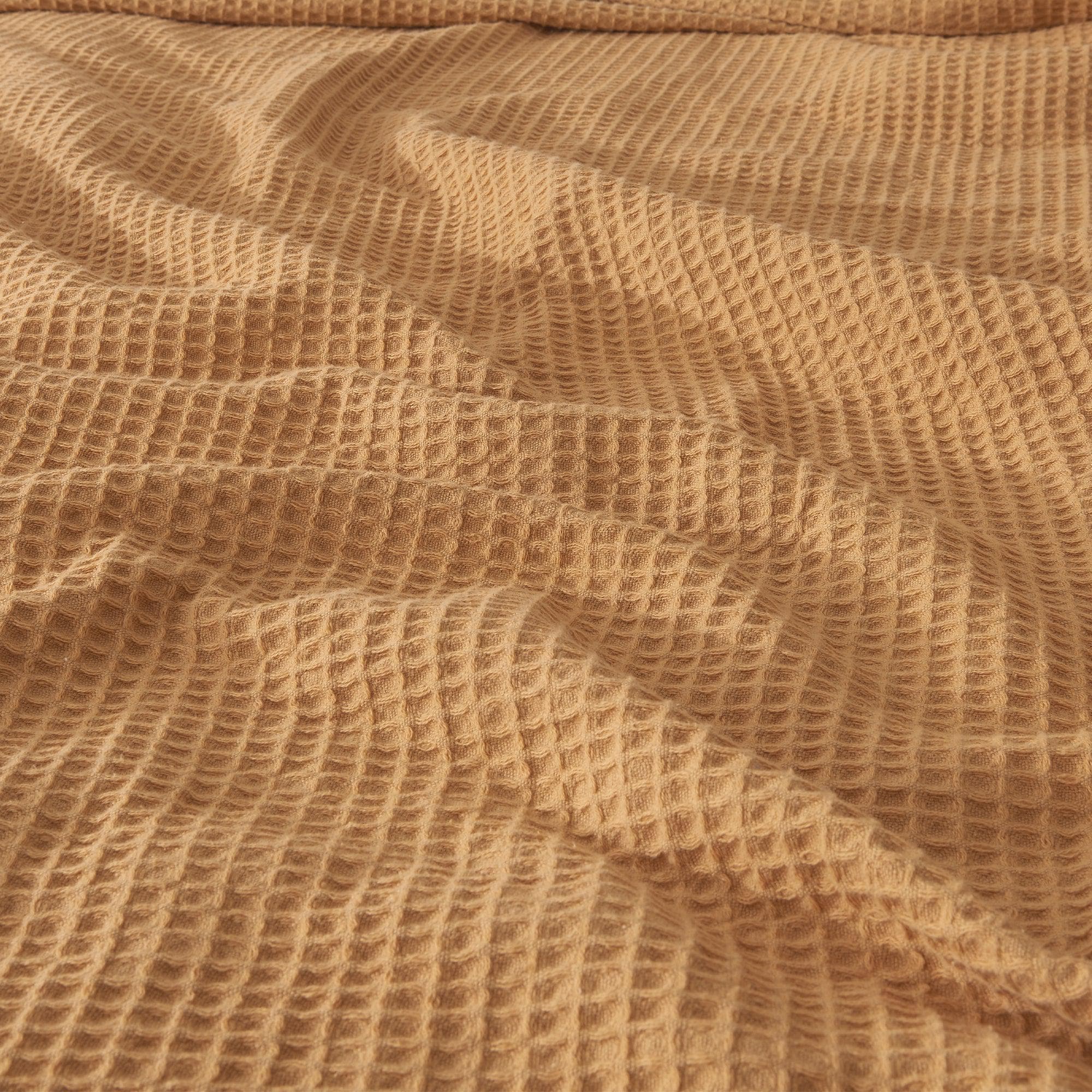 100% Cotton Waffle Weave Blanket - Mikala Collection - Image 22