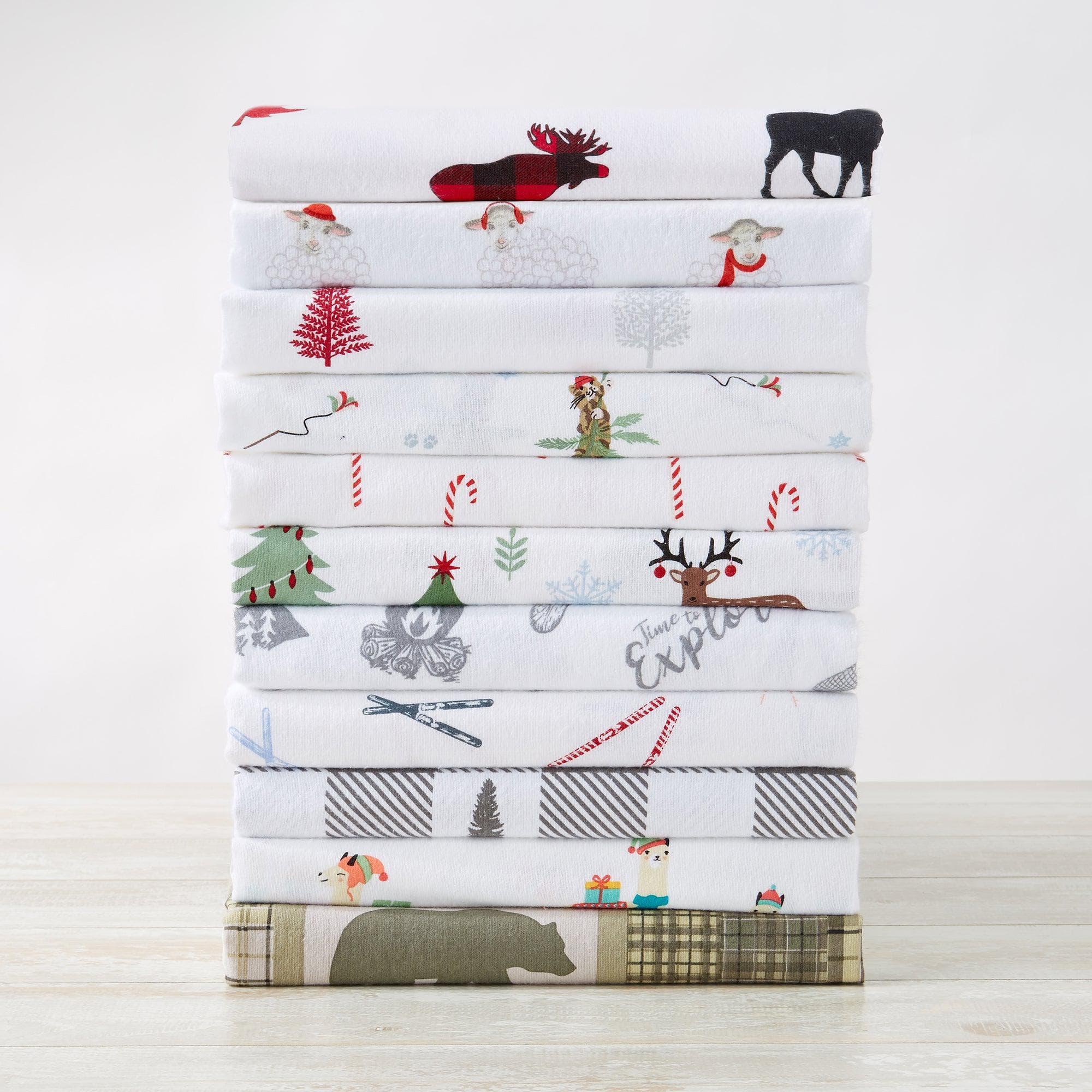 100% Turkish Cotton Flannel Sheet Sets - Boulder Collection - Image 42