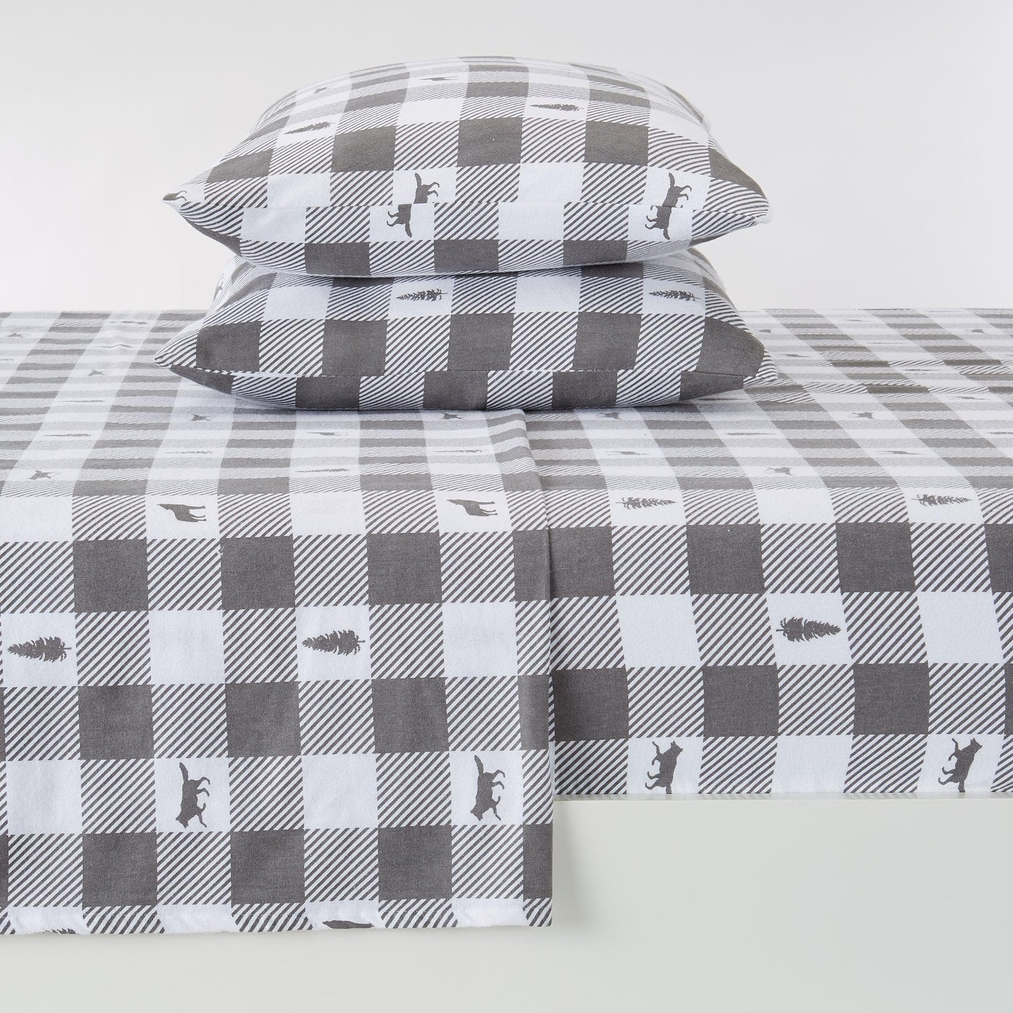 100% Turkish Cotton Flannel Sheet Sets - Boulder Collection - Image 58