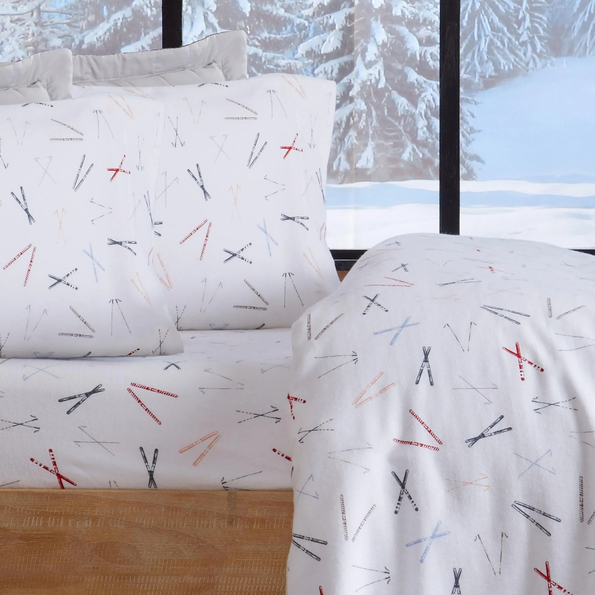 100% Turkish Cotton Flannel Sheet Sets - Boulder Collection - Image 73