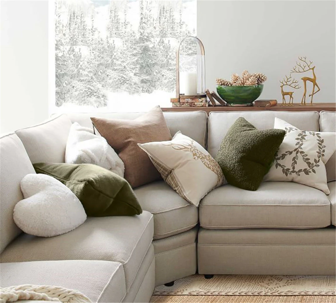 18"x18" Teddy Faux Fluffy Solid Color Pillows (With Insert) - Image 33