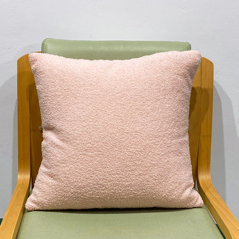 18"x18" Teddy Faux Fluffy Solid Color Pillows (With Insert) - Image 35