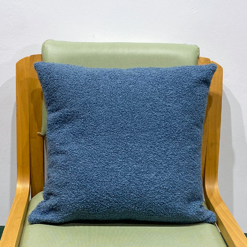 18"x18" Teddy Faux Fluffy Solid Color Pillows (With Insert) - Image 36