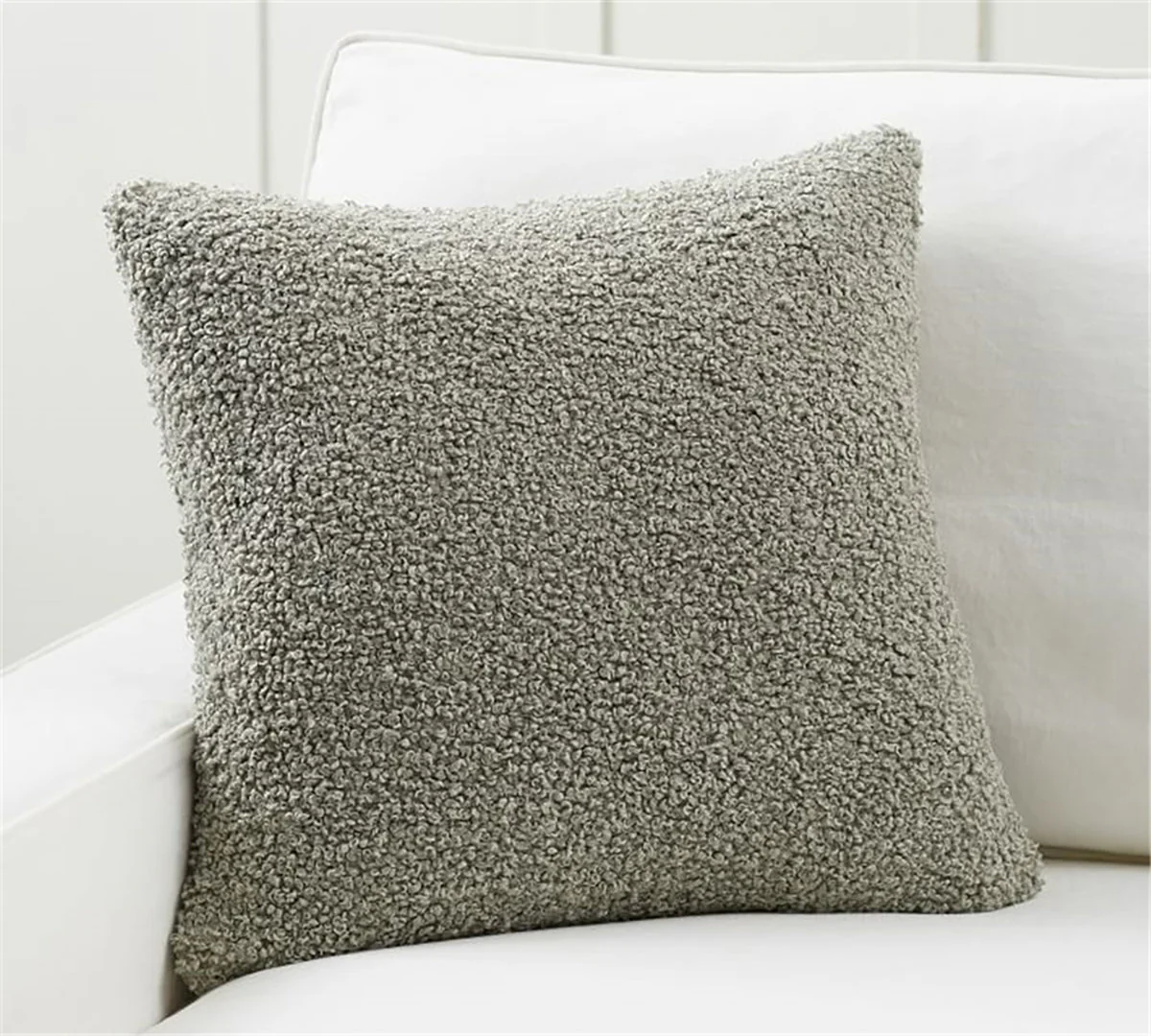 18"x18" Teddy Faux Fluffy Solid Color Pillows (With Insert) - Image 8