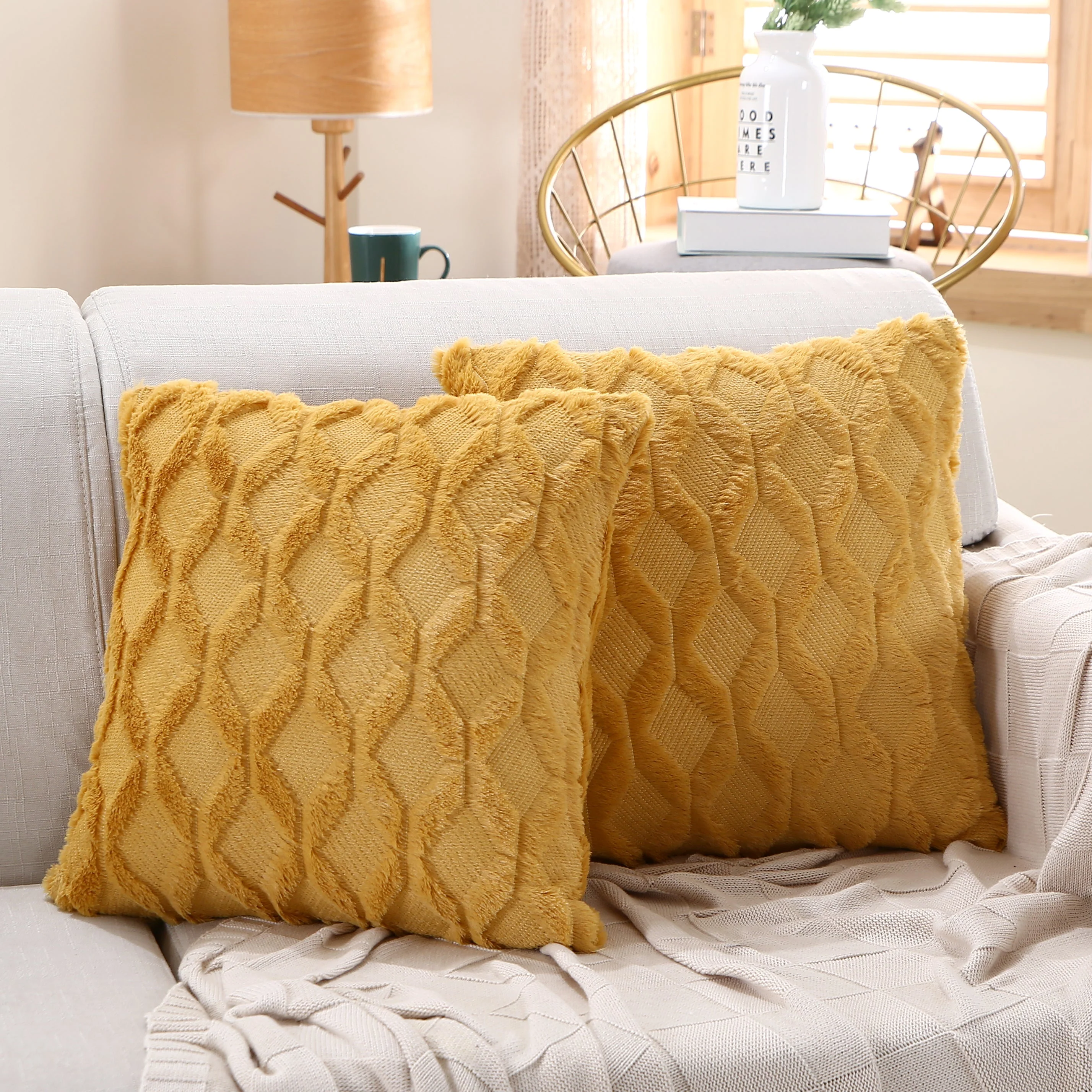 18"x18" Throw Pillow FULL set of cover and insert Wide Variety of Colors reversable - Image 11