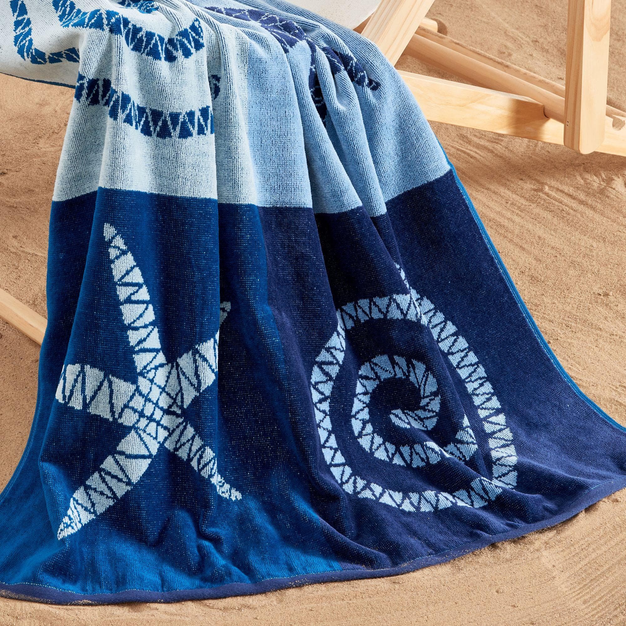 2 Pack 100% Cotton Jacquard Beach Towels - Playa Collection - Image 69