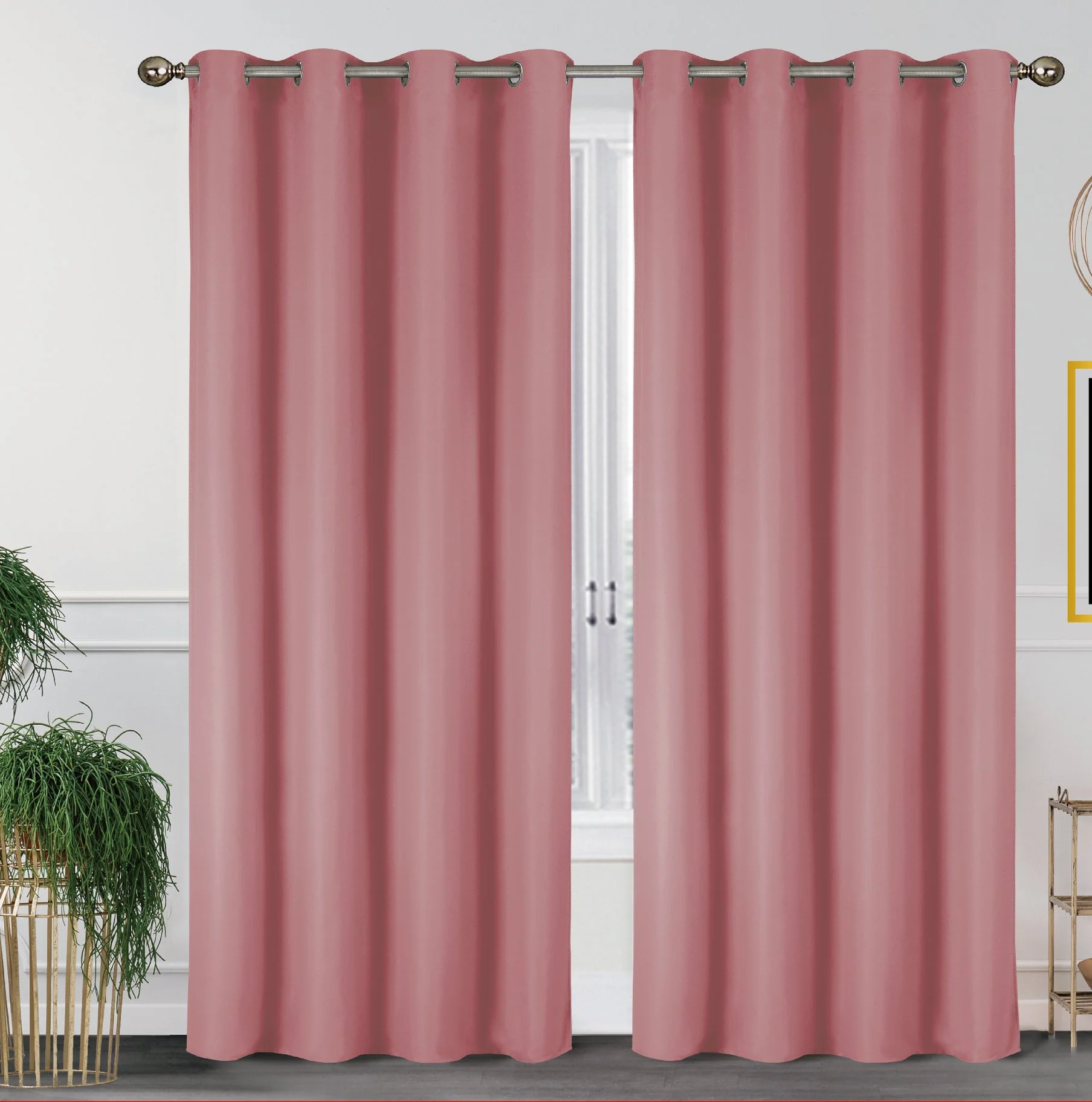 2 Pack - 55'' X 84'' Solid Thermal Blackout Panels (19 Colors) - Image 15