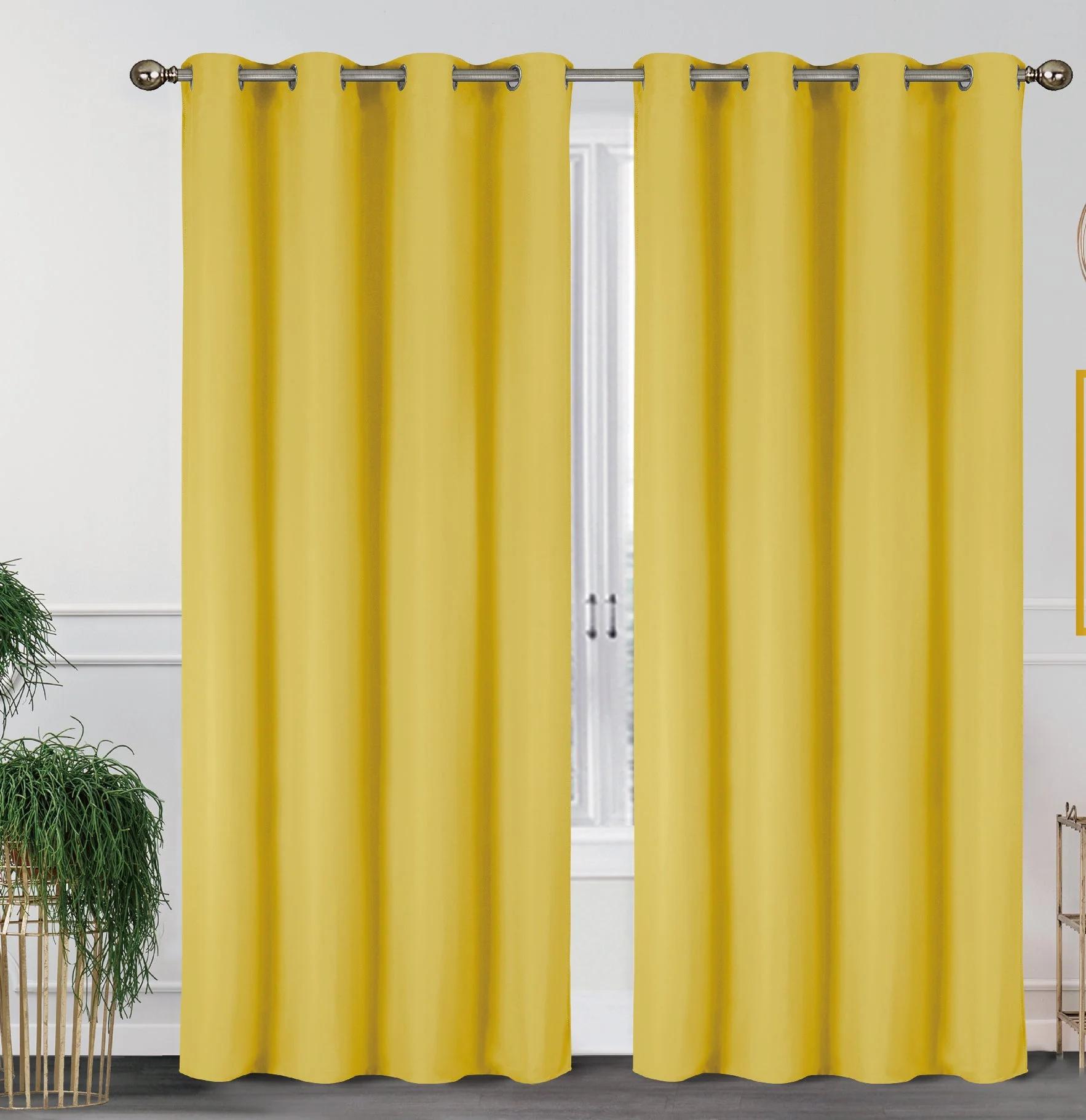 2 Pack - 55'' X 84'' Solid Thermal Blackout Panels (19 Colors) - Image 31