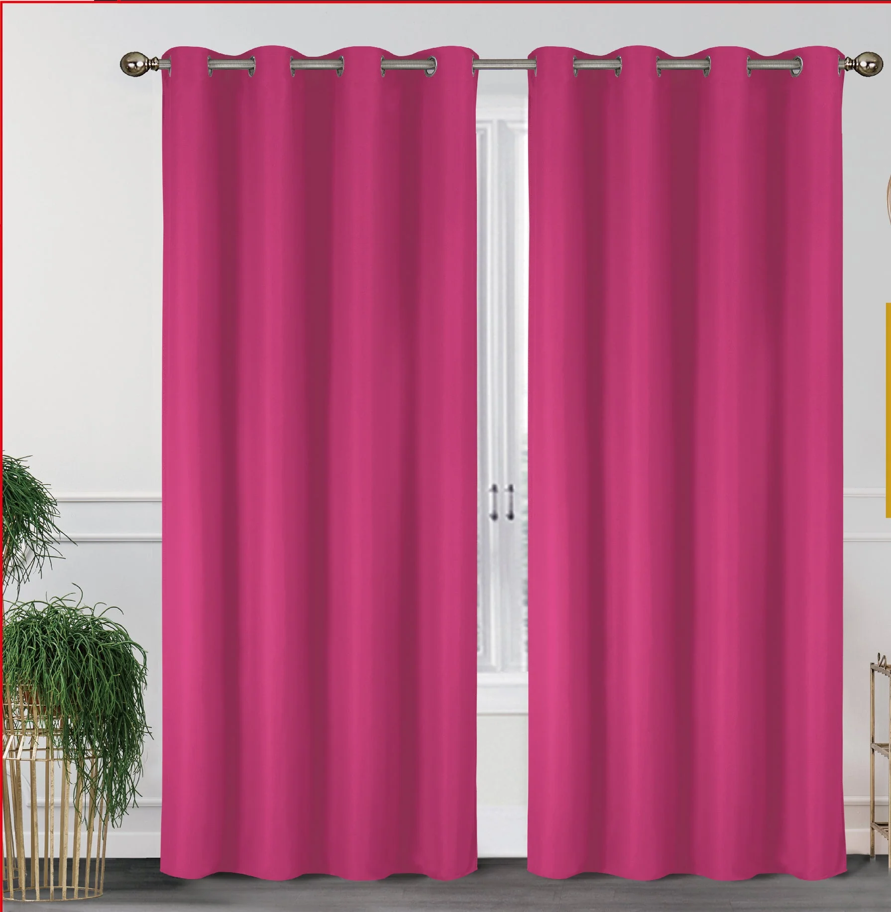 2 Pack - 55'' X 84'' Solid Thermal Blackout Panels (19 Colors) - Image 33