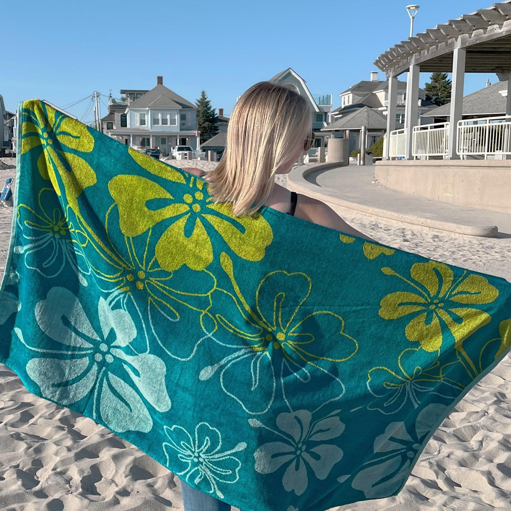 2 Pack Vibrant Beach Towels - Boca Collection - Image 26