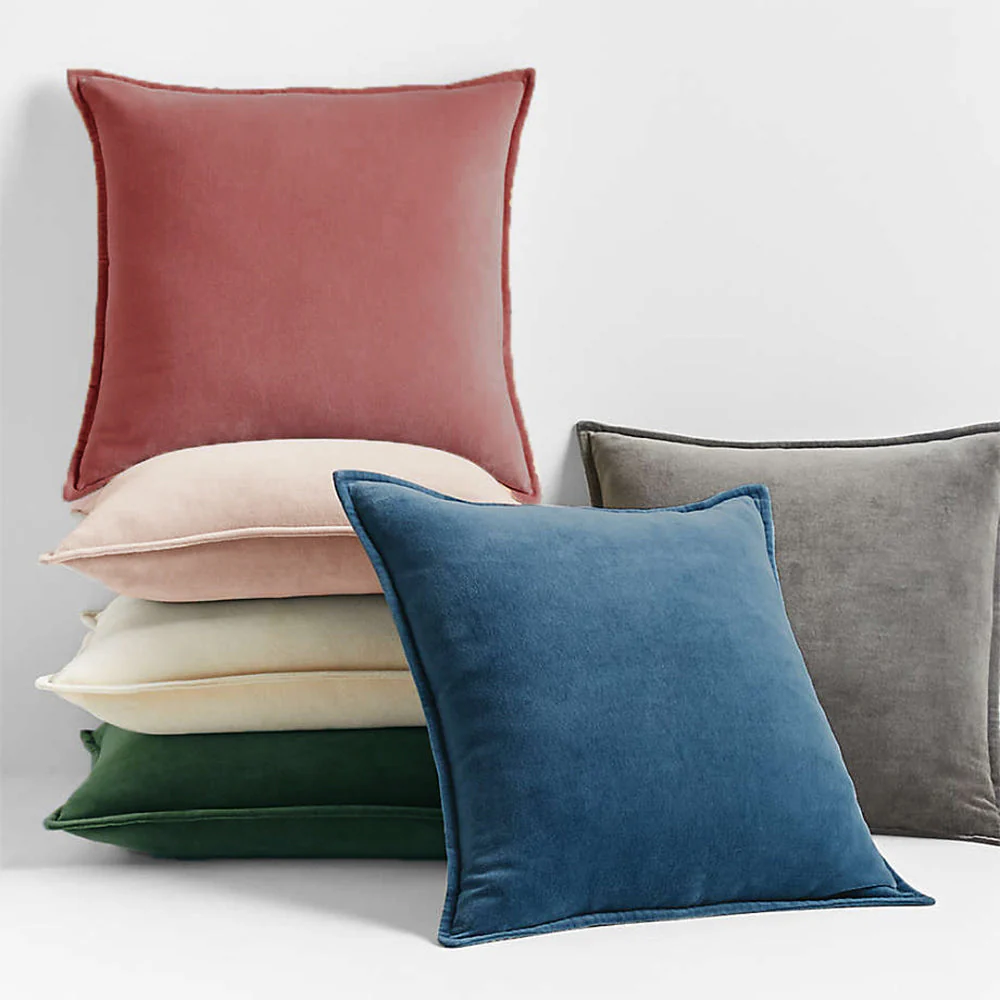 20"x20" Luxe Velvet Throw Pillow with Insert - Image 2