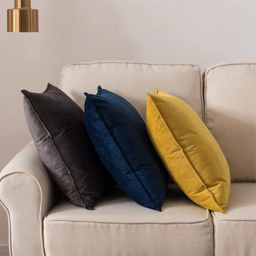 20"x20" Luxe Velvet Throw Pillow with Insert - Image 3