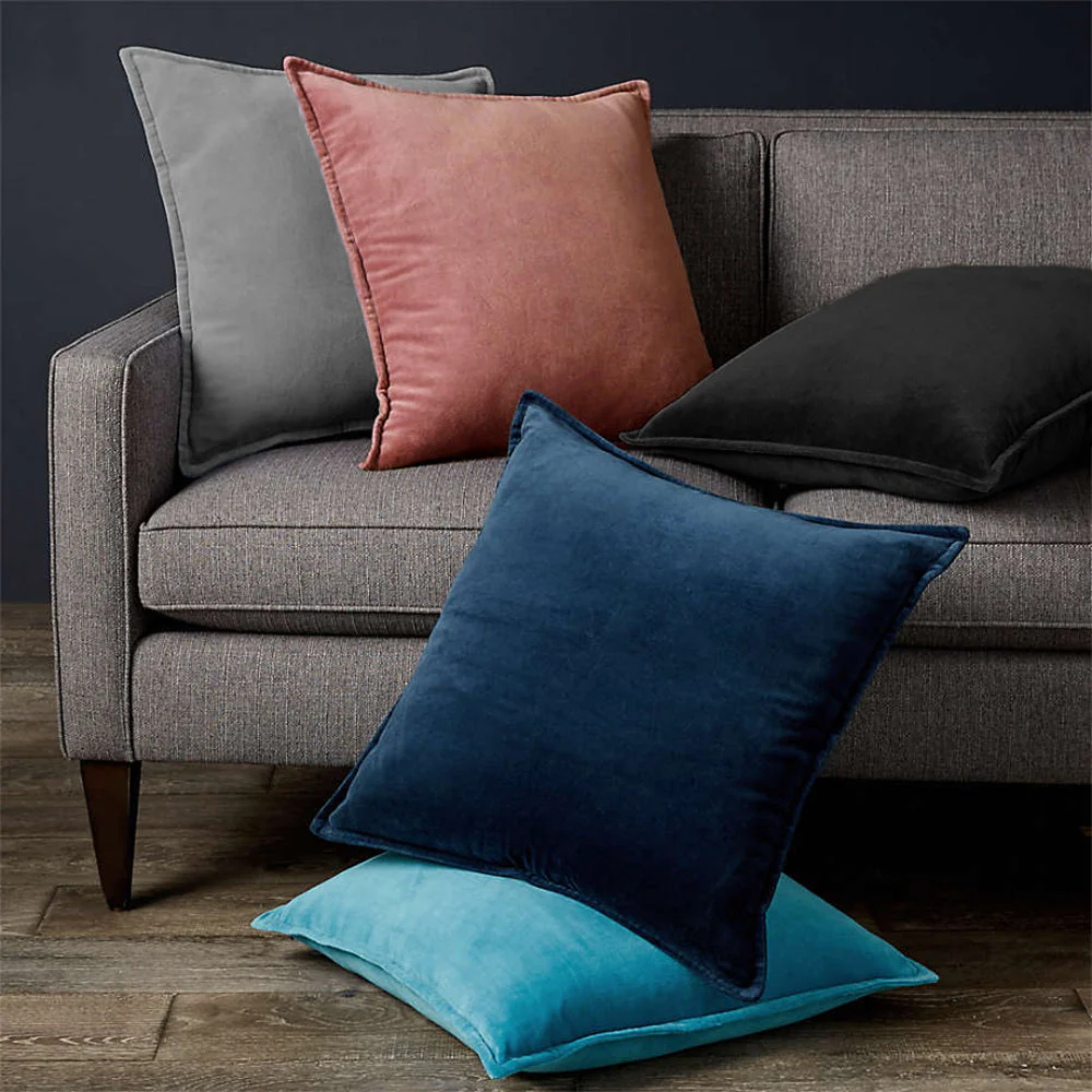 20"x20" Luxe Velvet Throw Pillow with Insert - Image 6