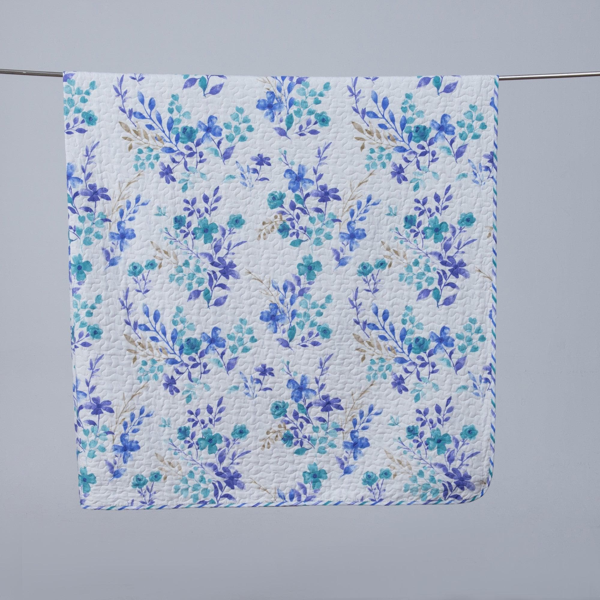 3-Piece Floral Quilt Set - April Morning - Image 4