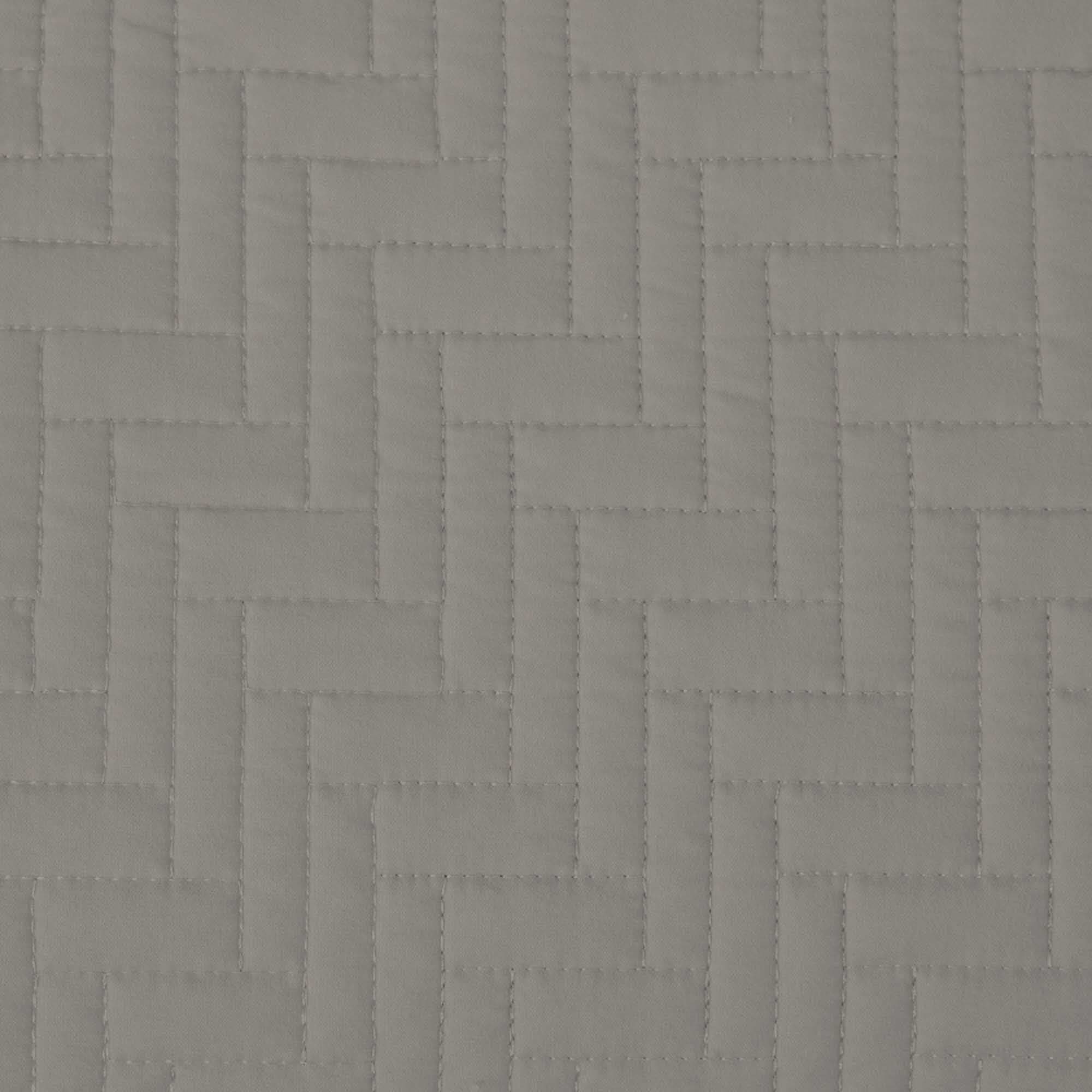 3-Piece Herringbone Stitched Quilt - Louise Collection - Image 9
