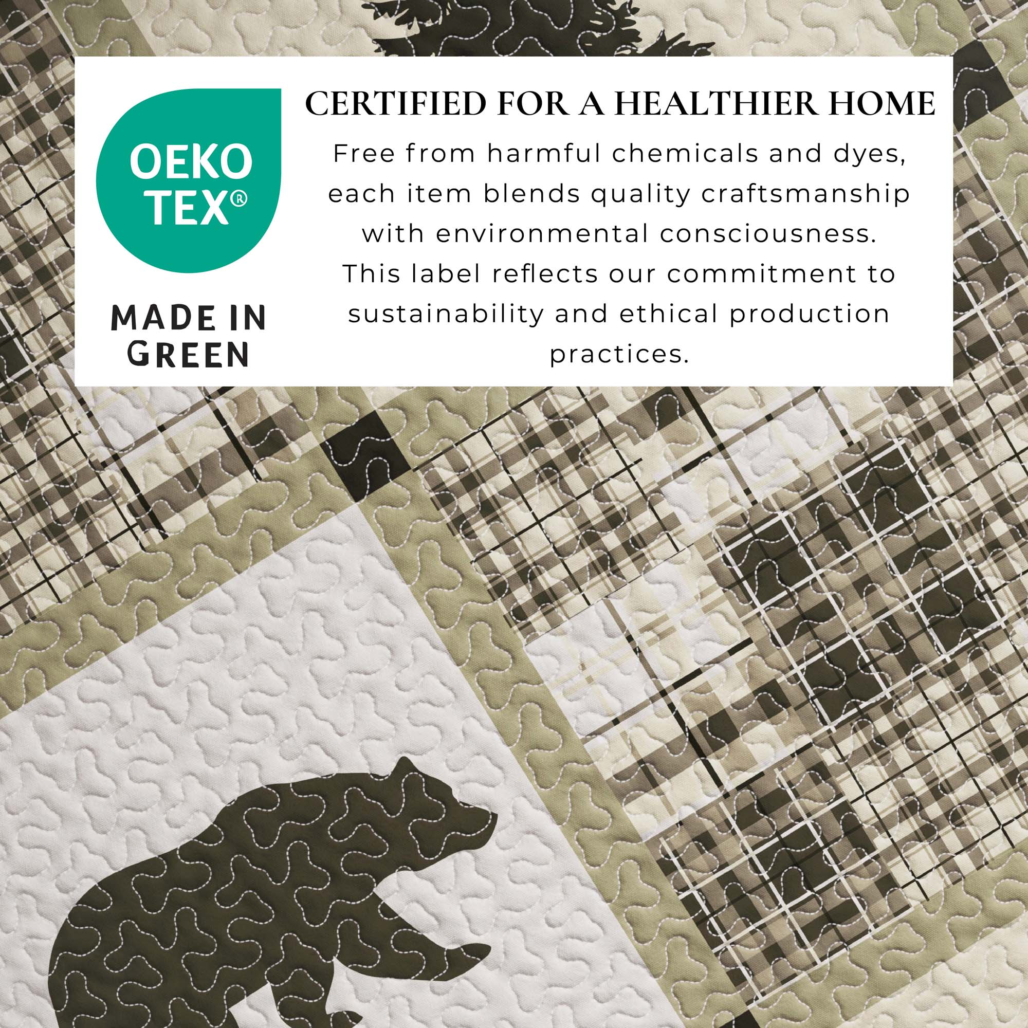 3-Piece Lodge Quilt - Stonehurst Collection - Image 15