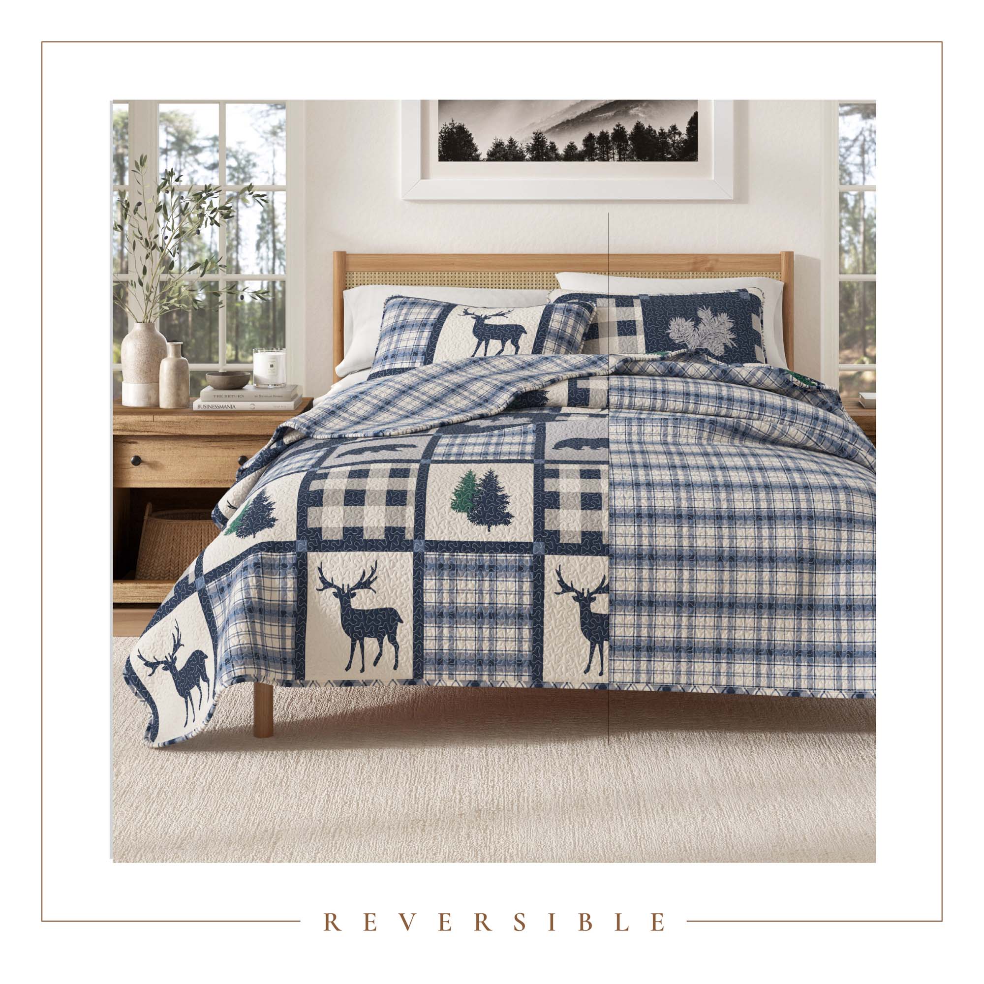 3-Piece Lodge Quilt - Stonehurst Collection - Image 4