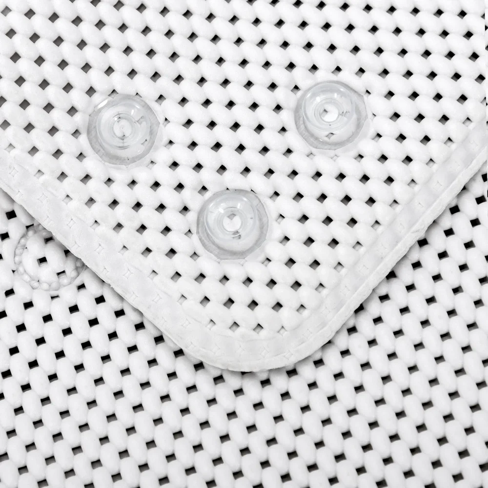 36 in. x 17 in. Non Skid Double Foam Bath Mat With 58 Suction Cups - 3 Colors - Image 25