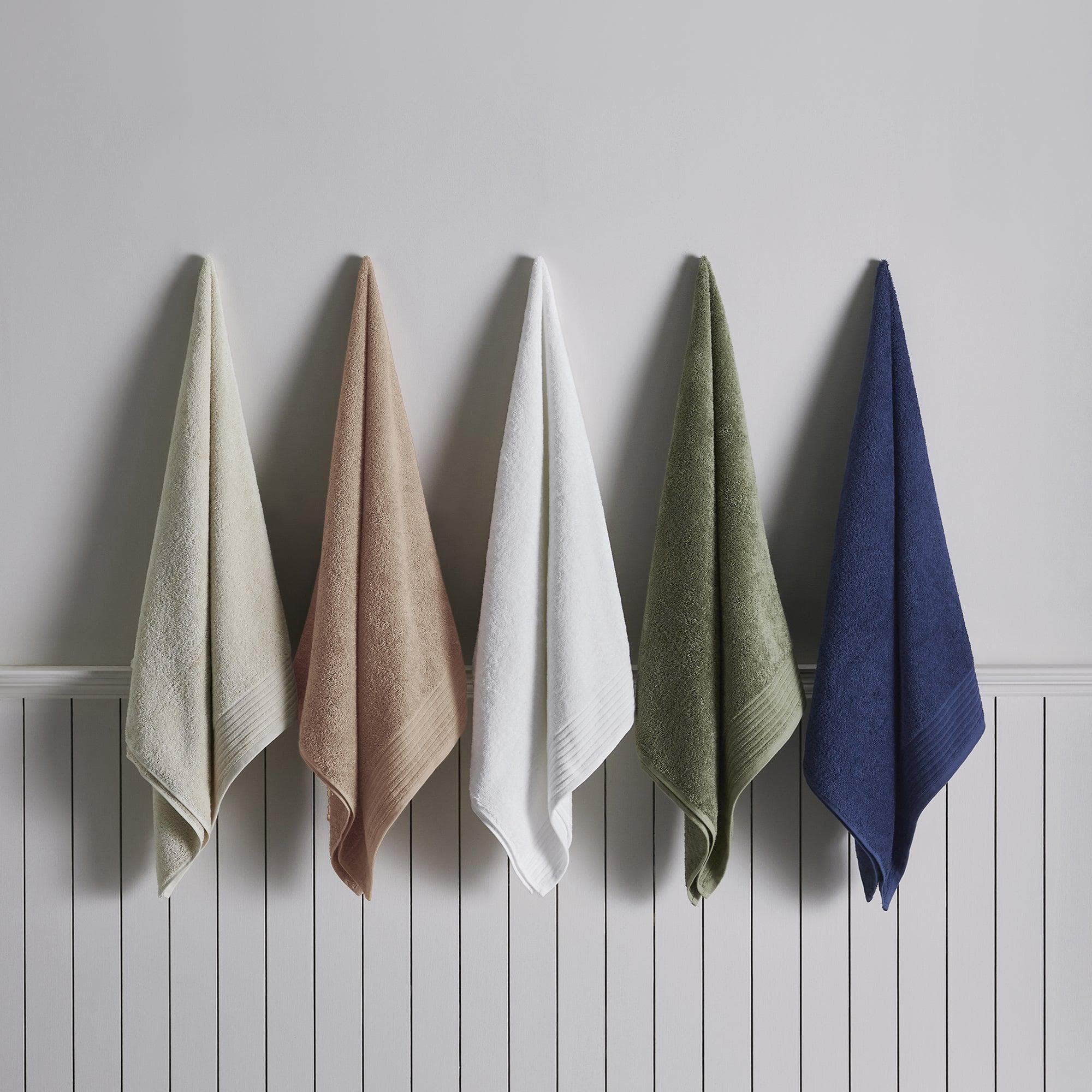 4 Pack Cotton Bath Towels - Kasper Collection - Image 36