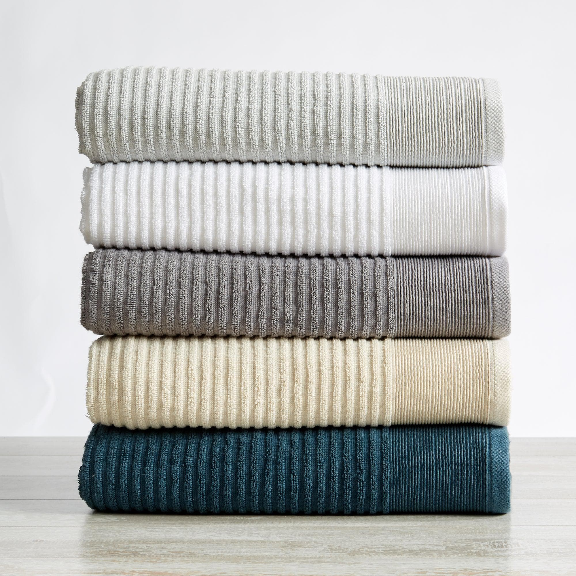 4 Pack Ribbed Hand Towels - Rori Collection - Image 31