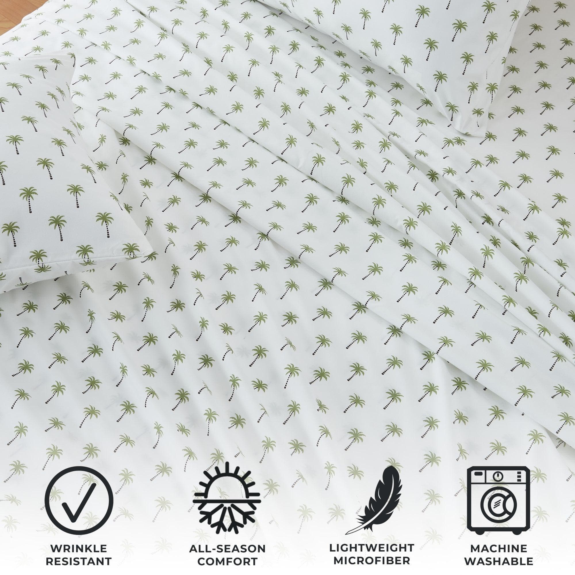 4-Piece Coastal Microfiber Sheet - Newport Collection - Image 108