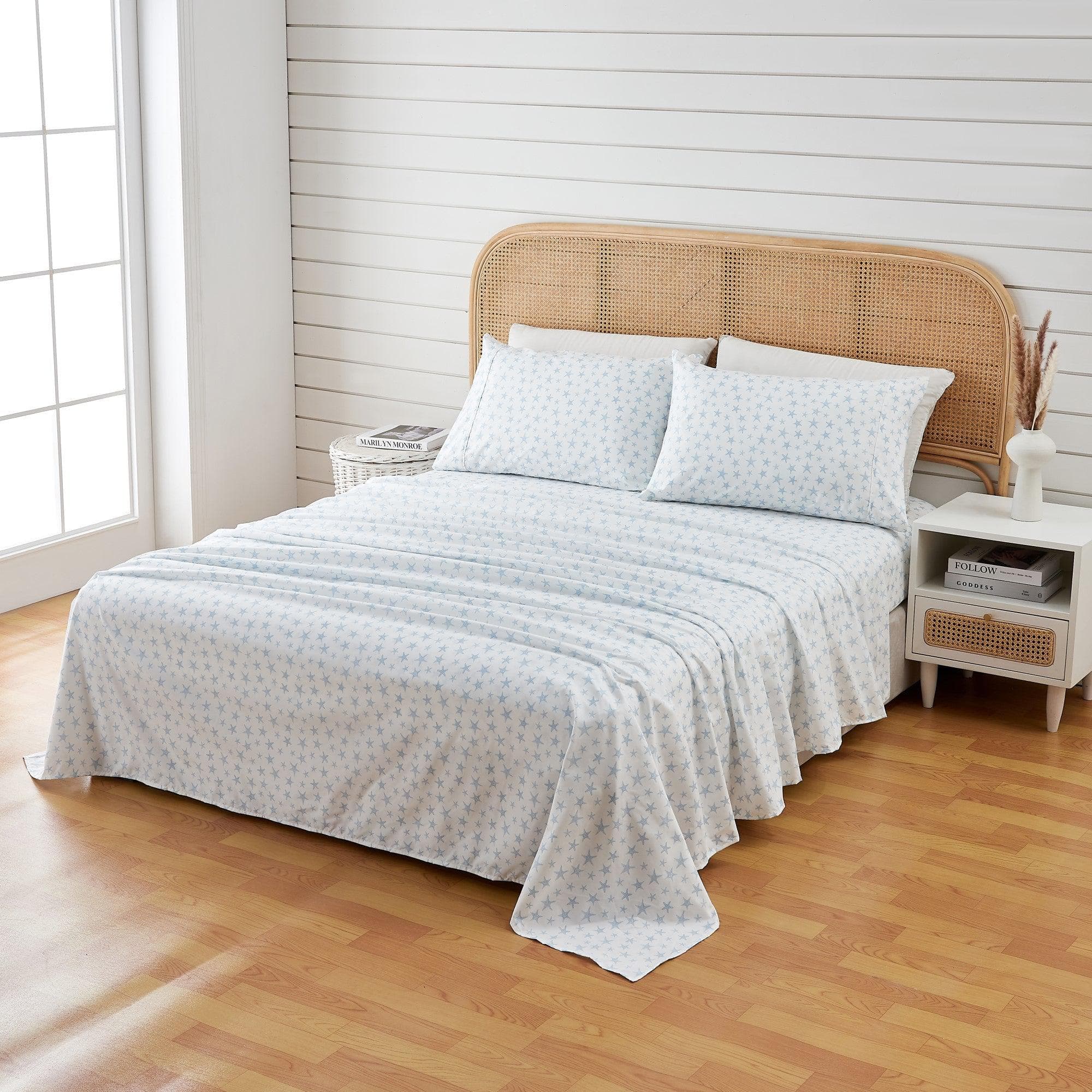 4-Piece Coastal Microfiber Sheet - Newport Collection - Image 112