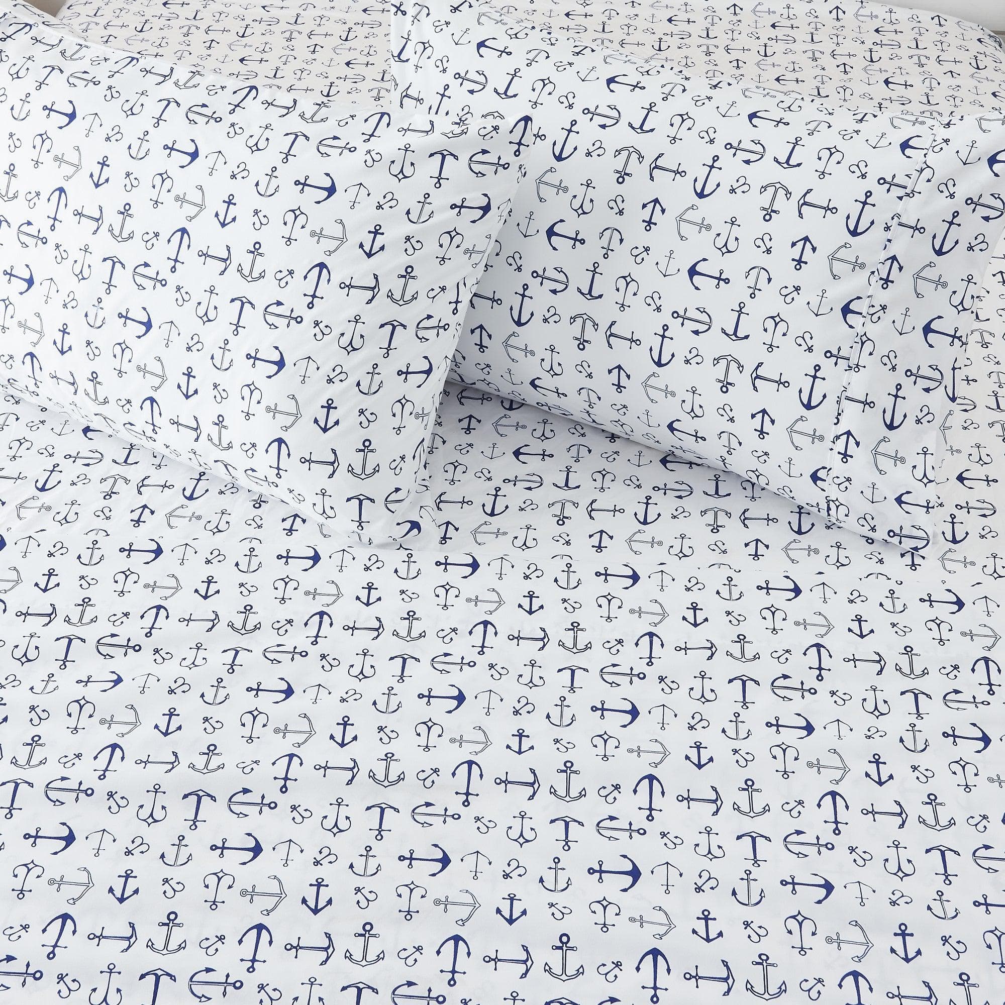 4-Piece Coastal Microfiber Sheet - Newport Collection - Image 125