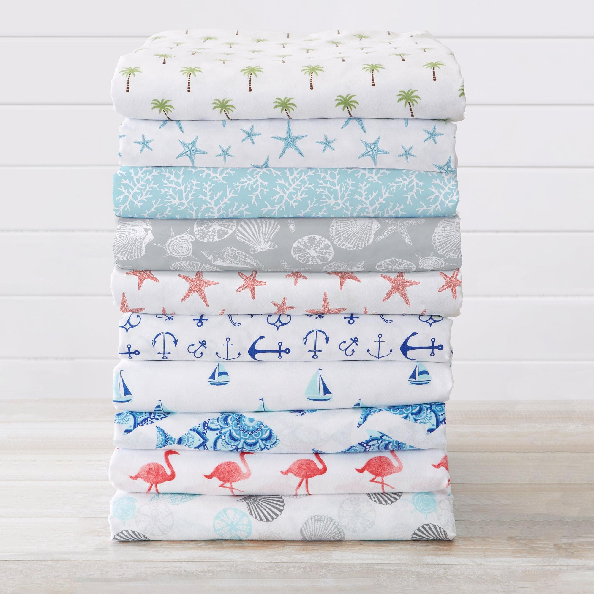 4-Piece Coastal Microfiber Sheet - Newport Collection - Image 33