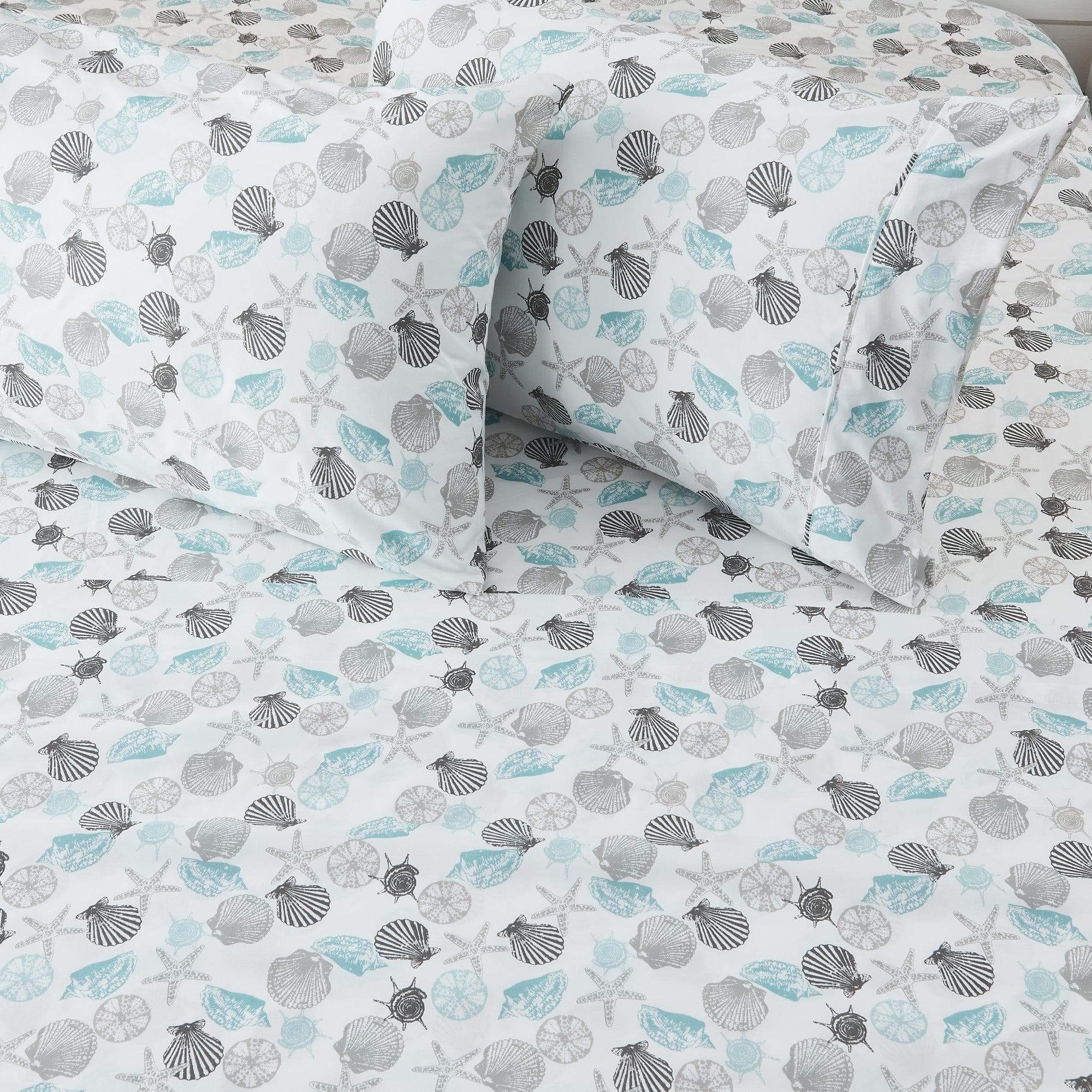 4-Piece Coastal Microfiber Sheet - Newport Collection - Image 92
