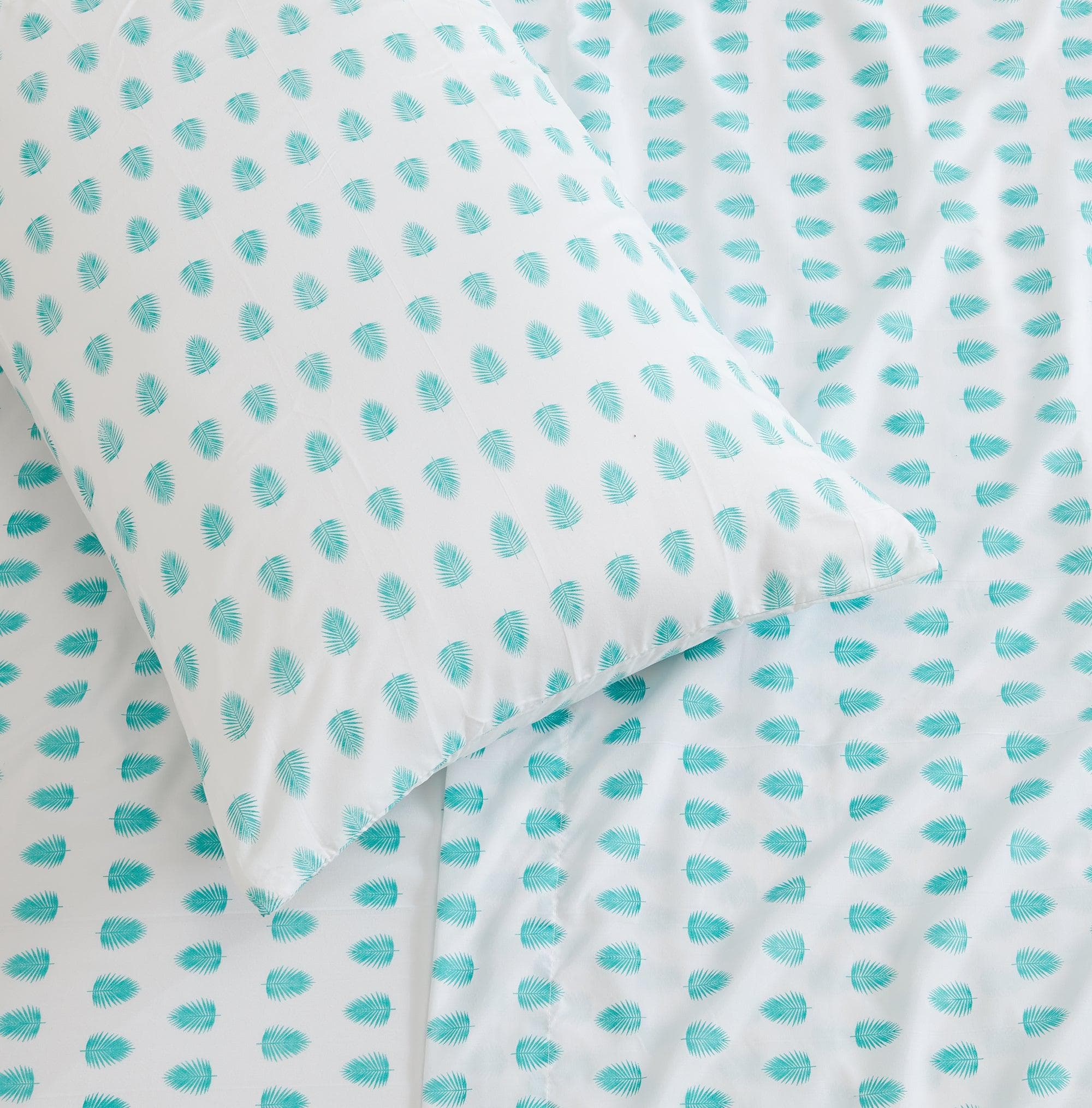 4-Piece Coastal Microfiber Sheet Set - Nantucket Collection - Image 2