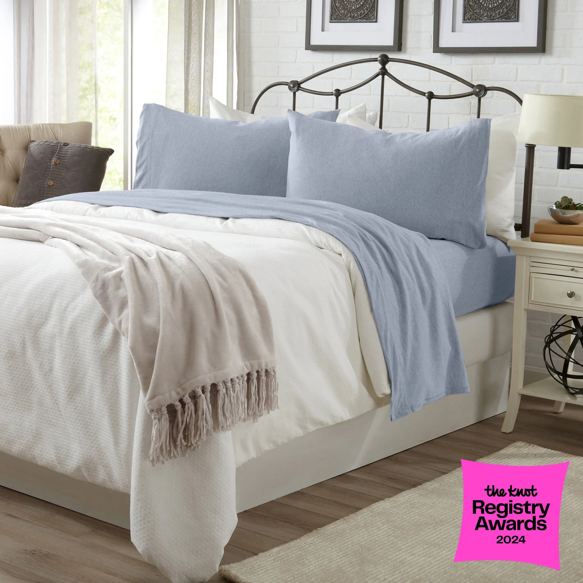 4-Piece Jersey Sheet Set - Carmen Collection - Image 85