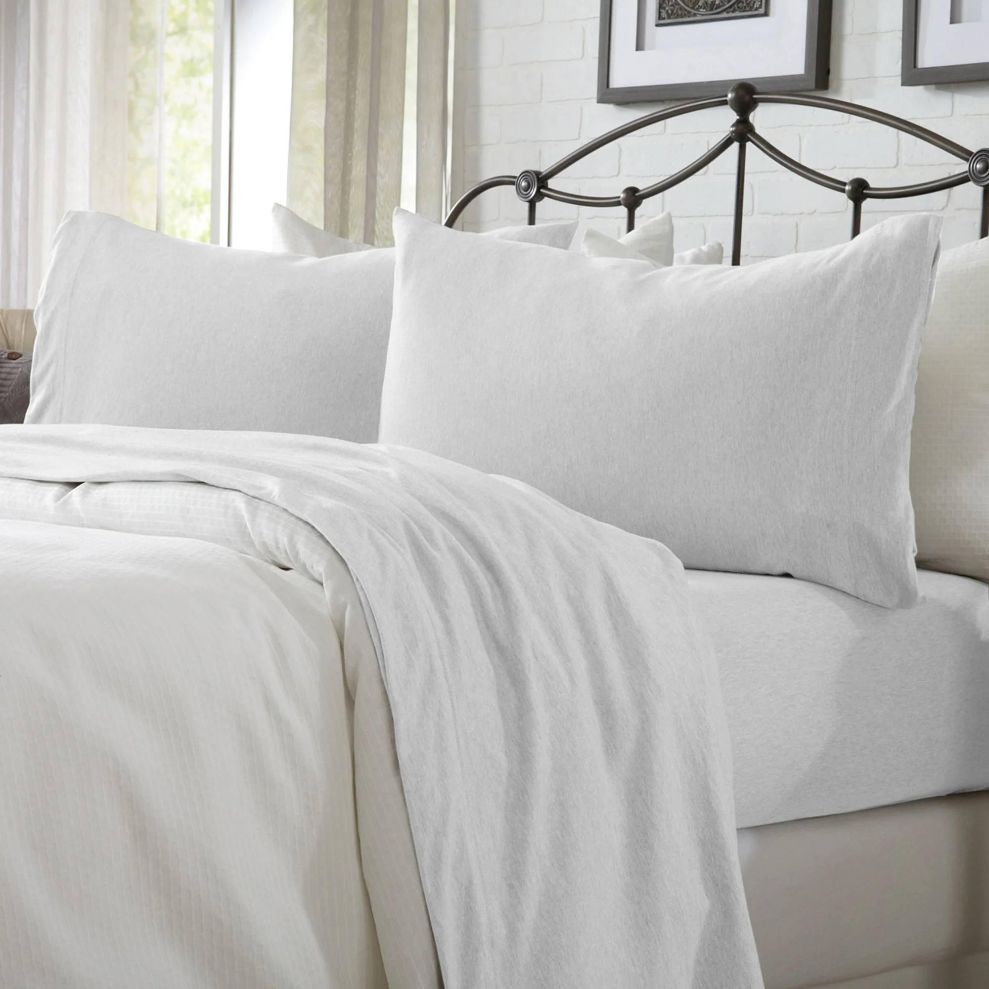 4-Piece Jersey Sheet Set - Carmen Collection - Image 96