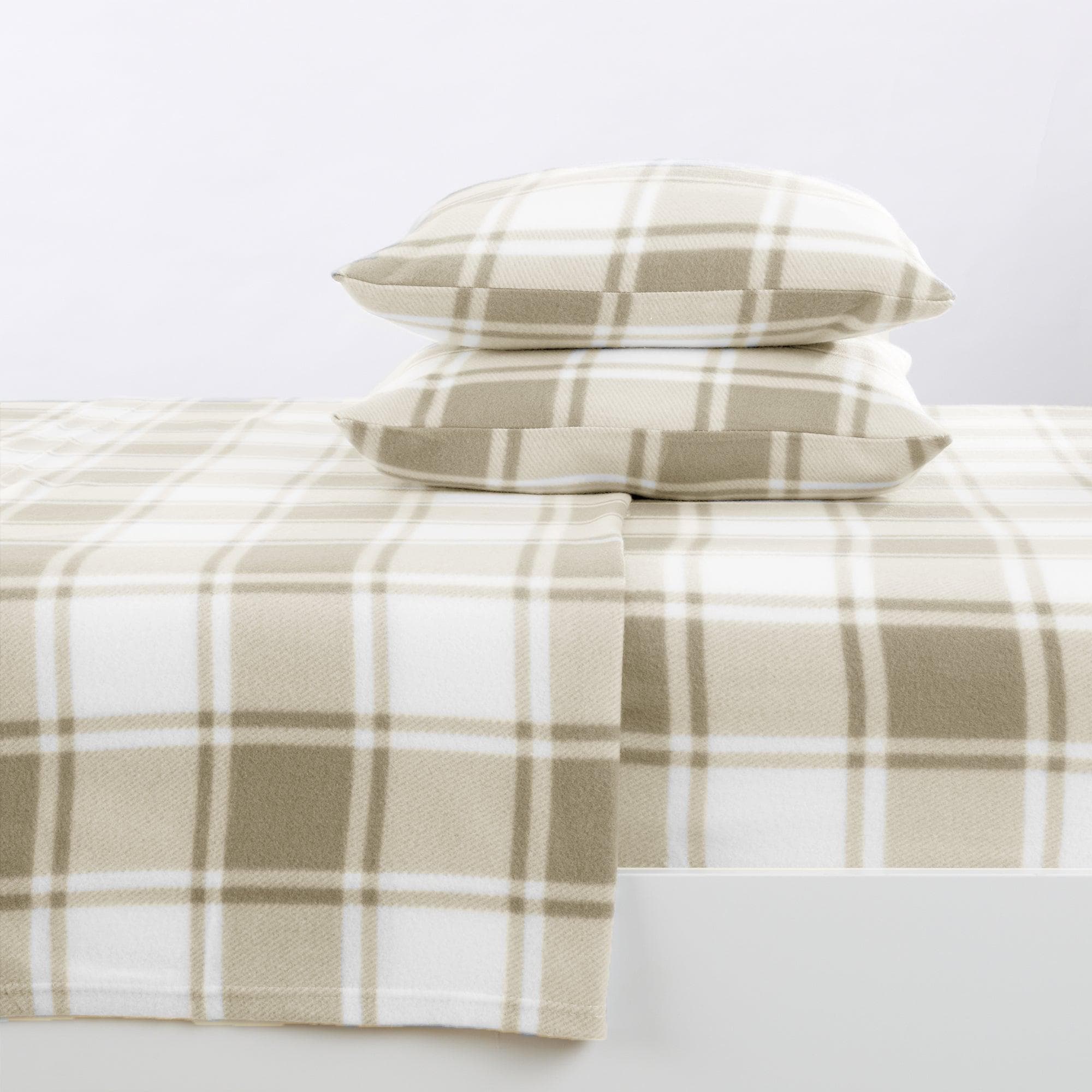 4-Piece Printed Fleece Sheet - Dara Collection - Image 6