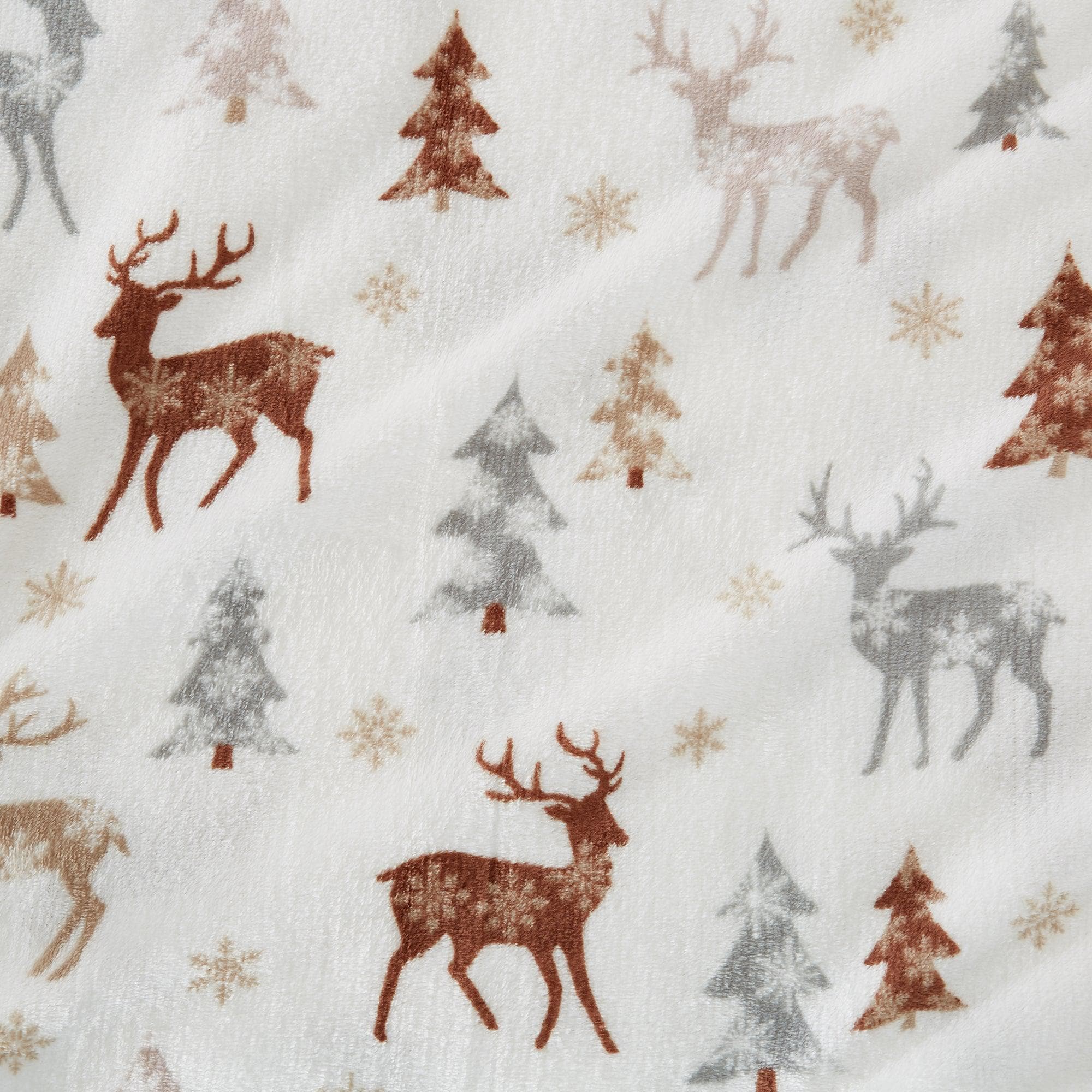 4-Piece Printed Plush Sheet Set - Velvet Luxe Collection - Image 64