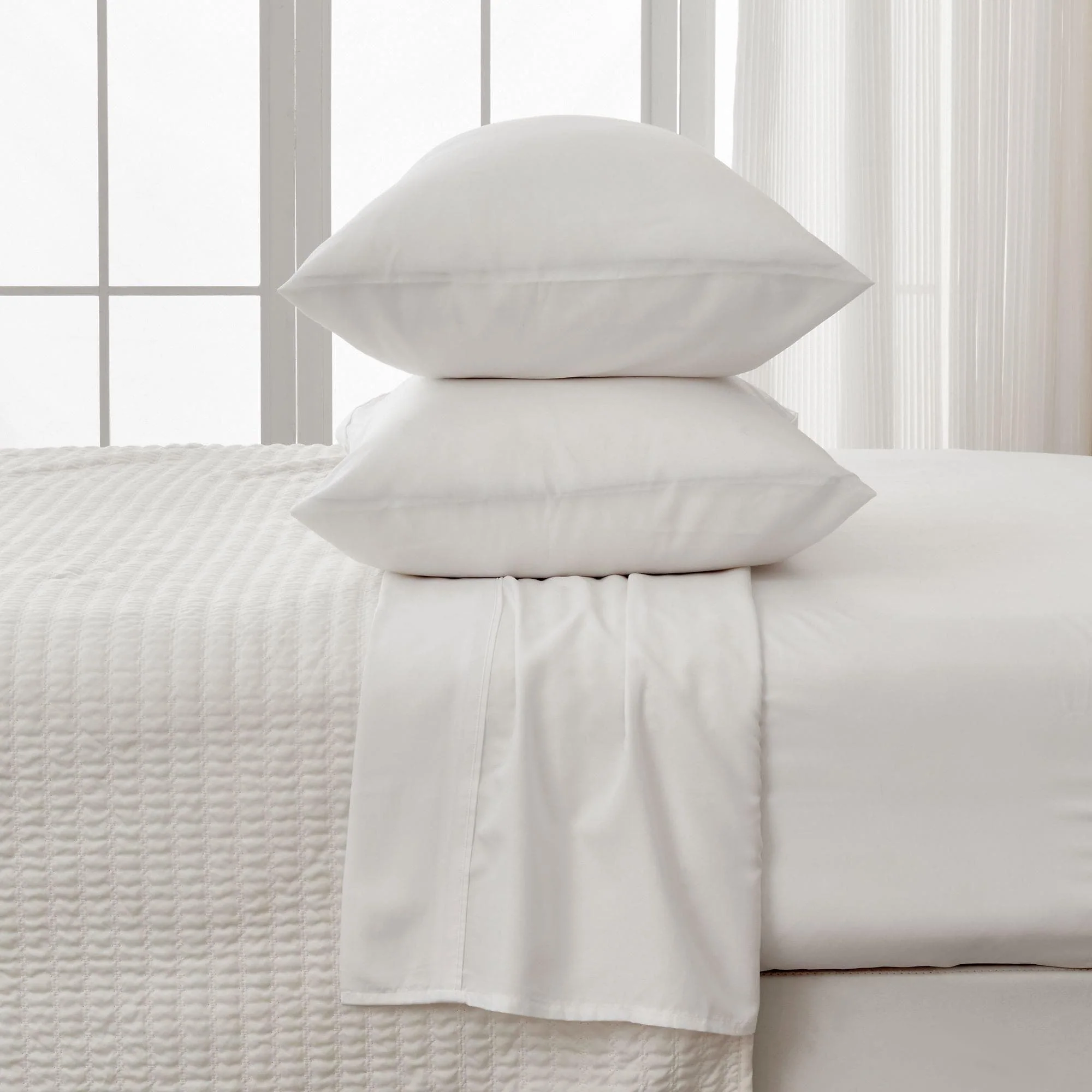 4 Piece Rayon Derived from Bamboo Sheet Set - Jordyn Collection - Image 42