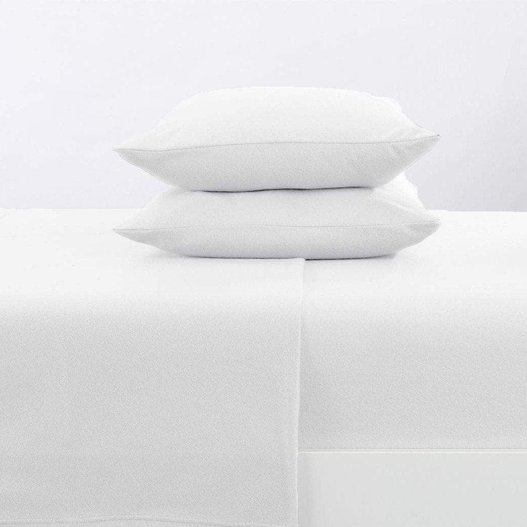 4-Piece Solid Fleece Sheet - Christina Collection - Image 36