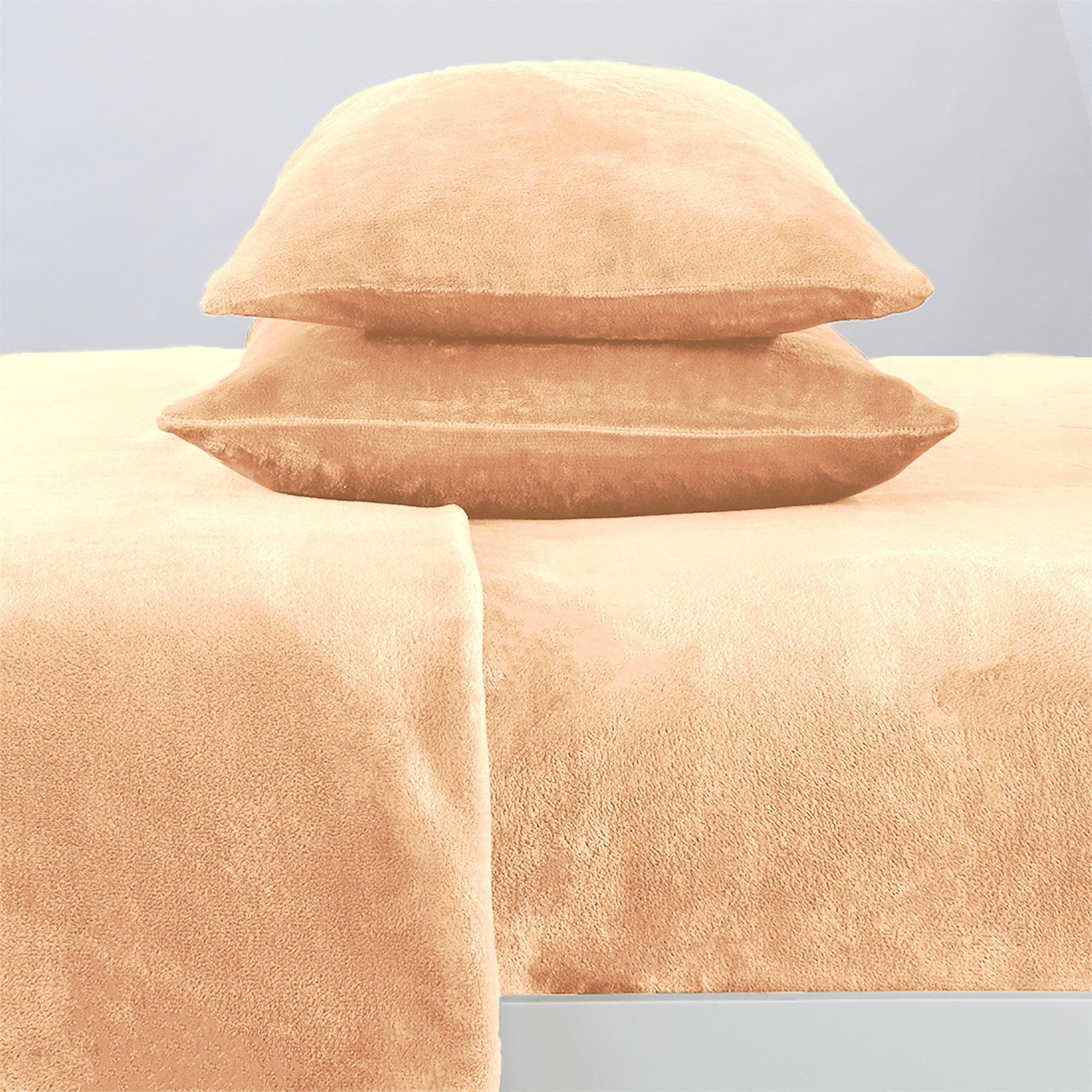 4-Piece Solid Jewel-Toned Plush Sheet - Velvet Luxe Collection - Image 10