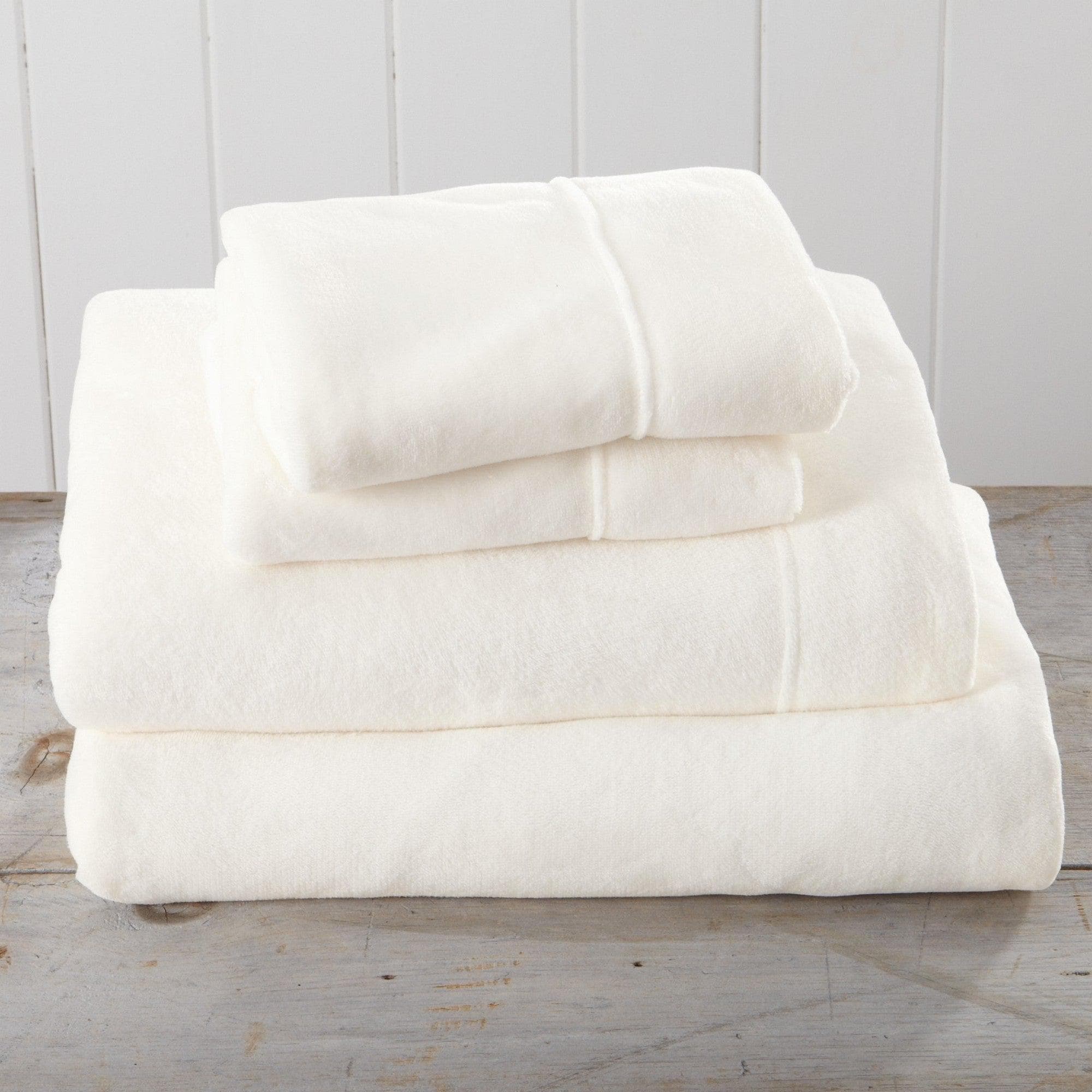 4-Piece Solid Plush Velvet Luxe Sheet Set - Image 29