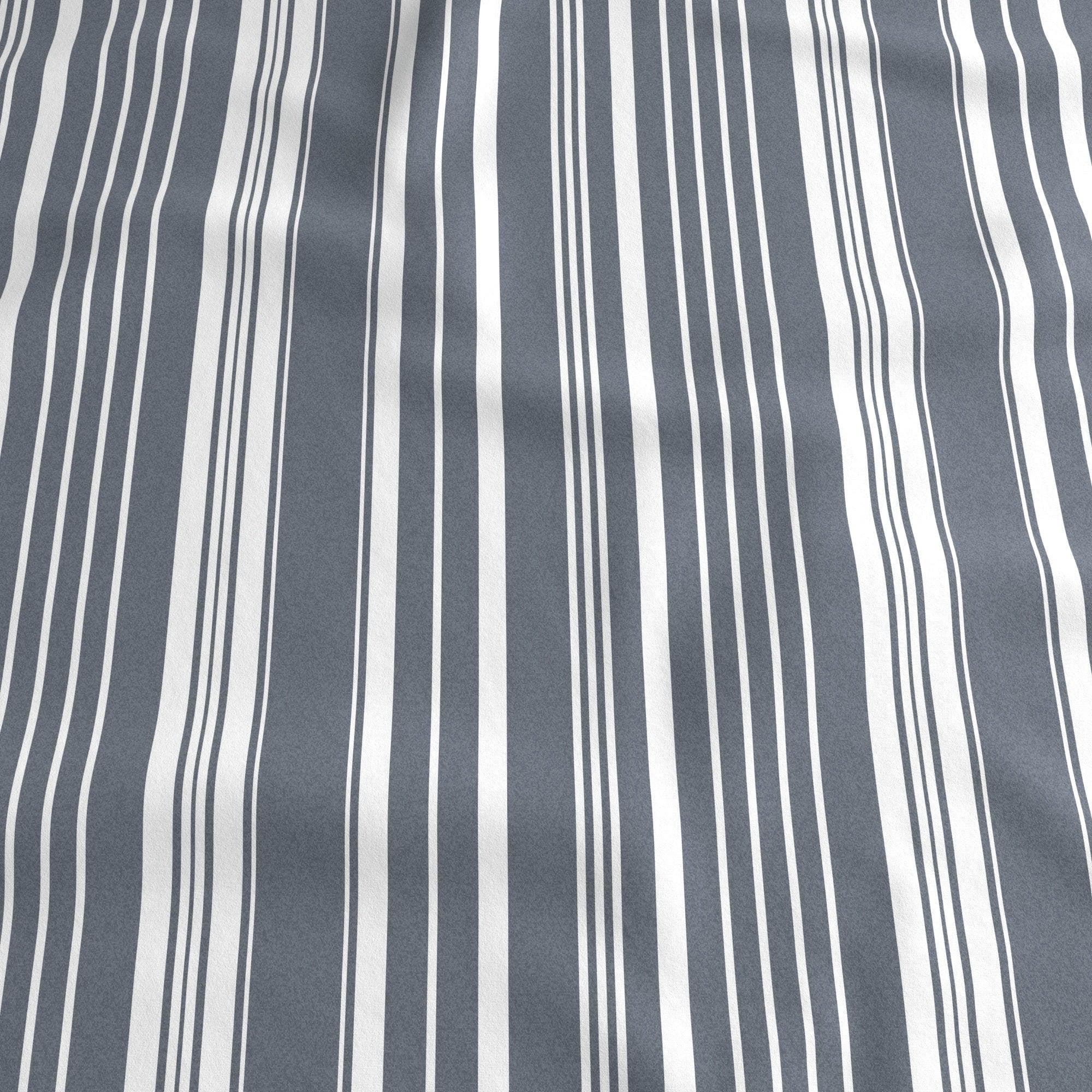 4-Piece Striped Microfiber Sheet Set - Elouise Collection - Image 36