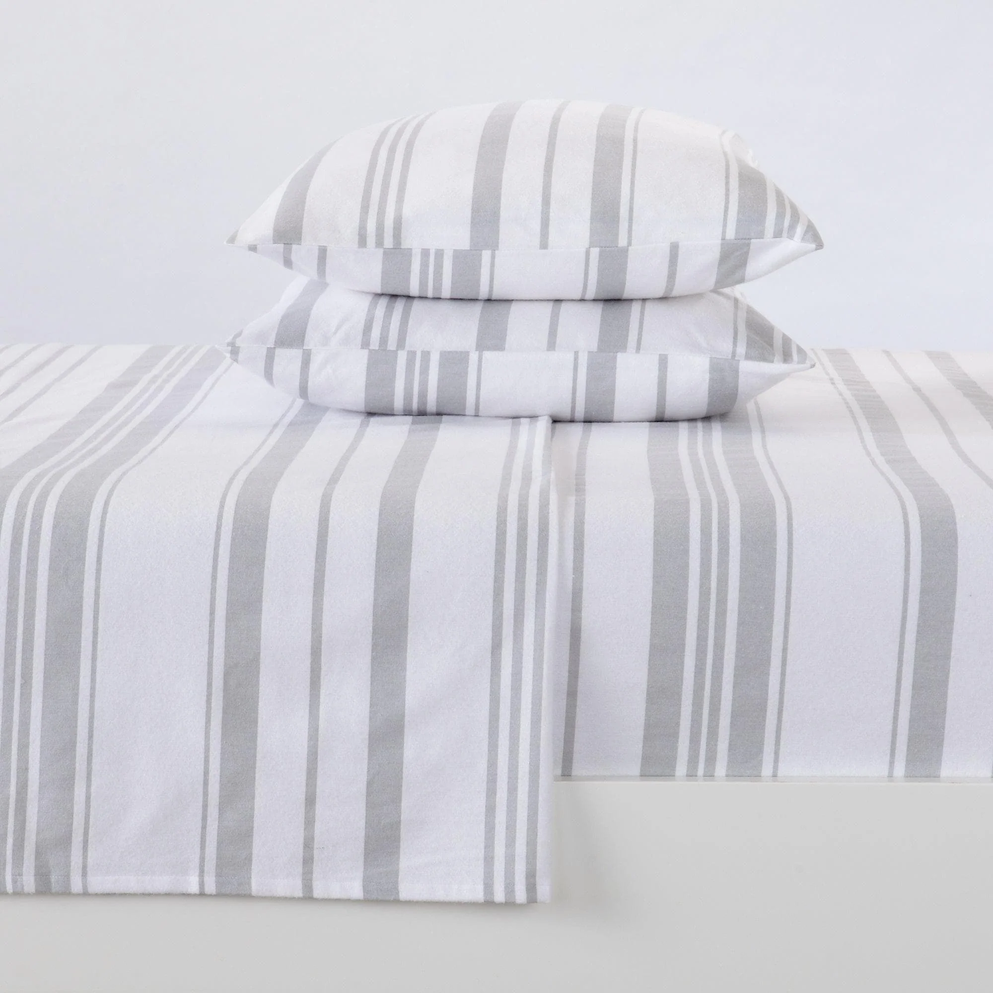 4-Piece Turkish Cotton Flannel Sheet - Raye Collection - Image 26