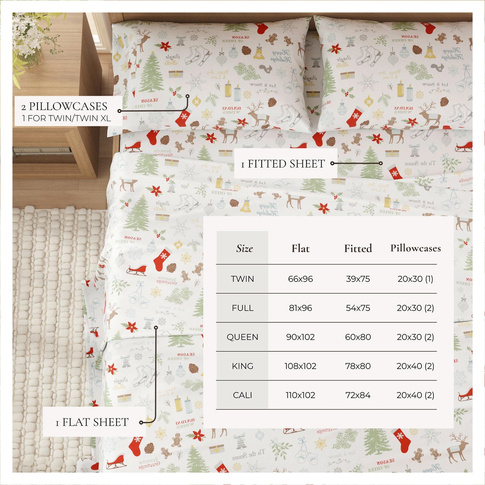 4-Piece Turkish Cotton Flannel Sheet - Whittaker Collection - Image 22