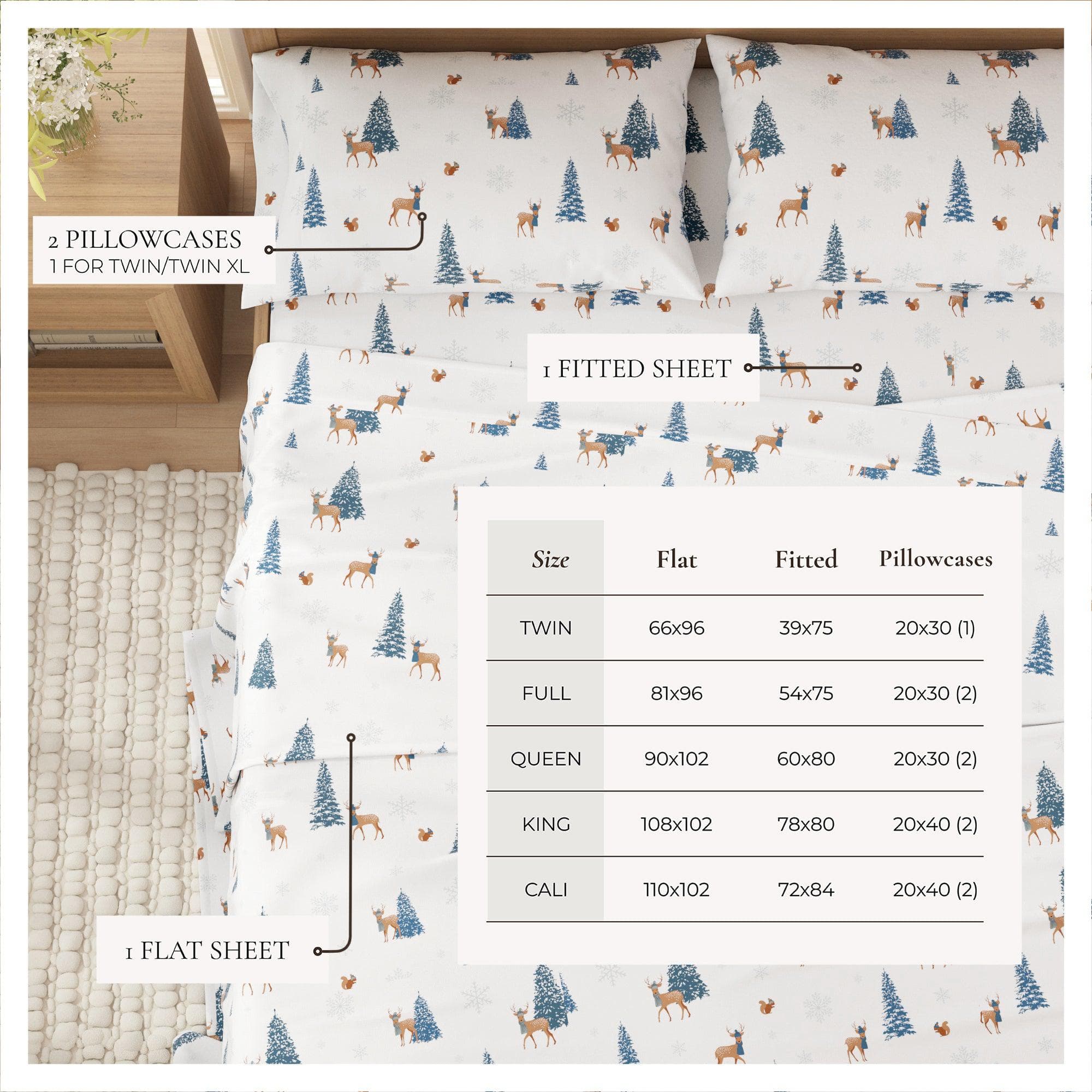 4-Piece Turkish Cotton Flannel Sheet - Whittaker Collection - Image 70