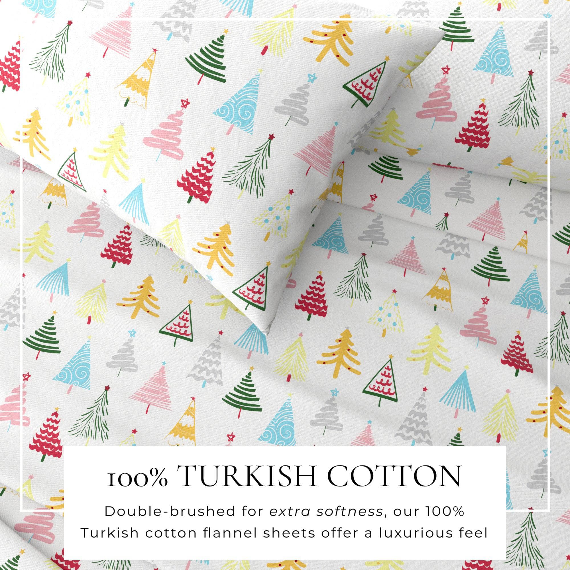 4-Piece Turkish Cotton Flannel Sheet - Whittaker Collection - Image 9