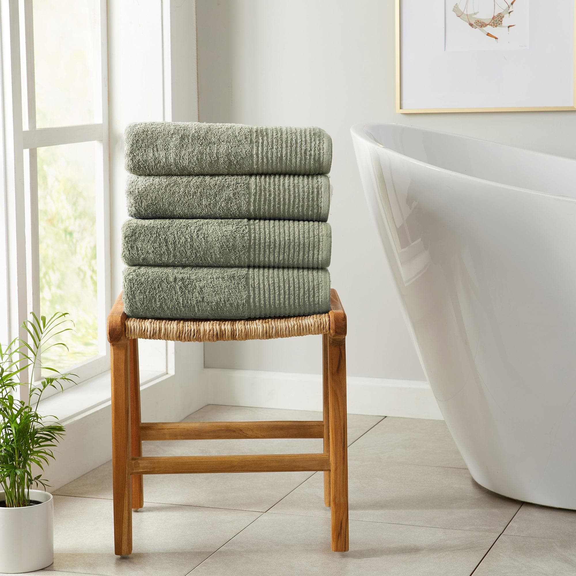 6 Pack Cotton Hand Towels - Kasper Collection - Image 27