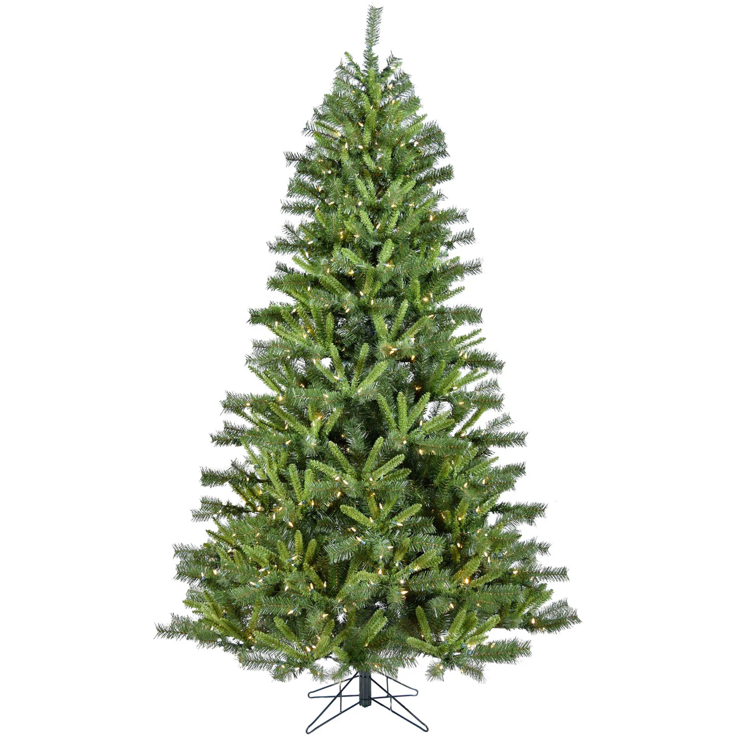 7.5-Ft. Norway Pine Artificial Christmas Tree with Dual Multicolor & Warm White LED Lights and Holiday Soundtrack - Image 4
