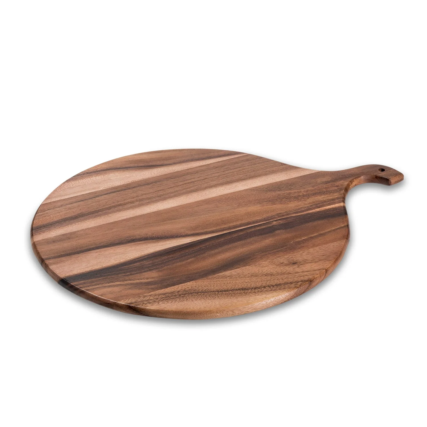 Acacia Wood Cutting / Charcuterie Board - Round - Image 2