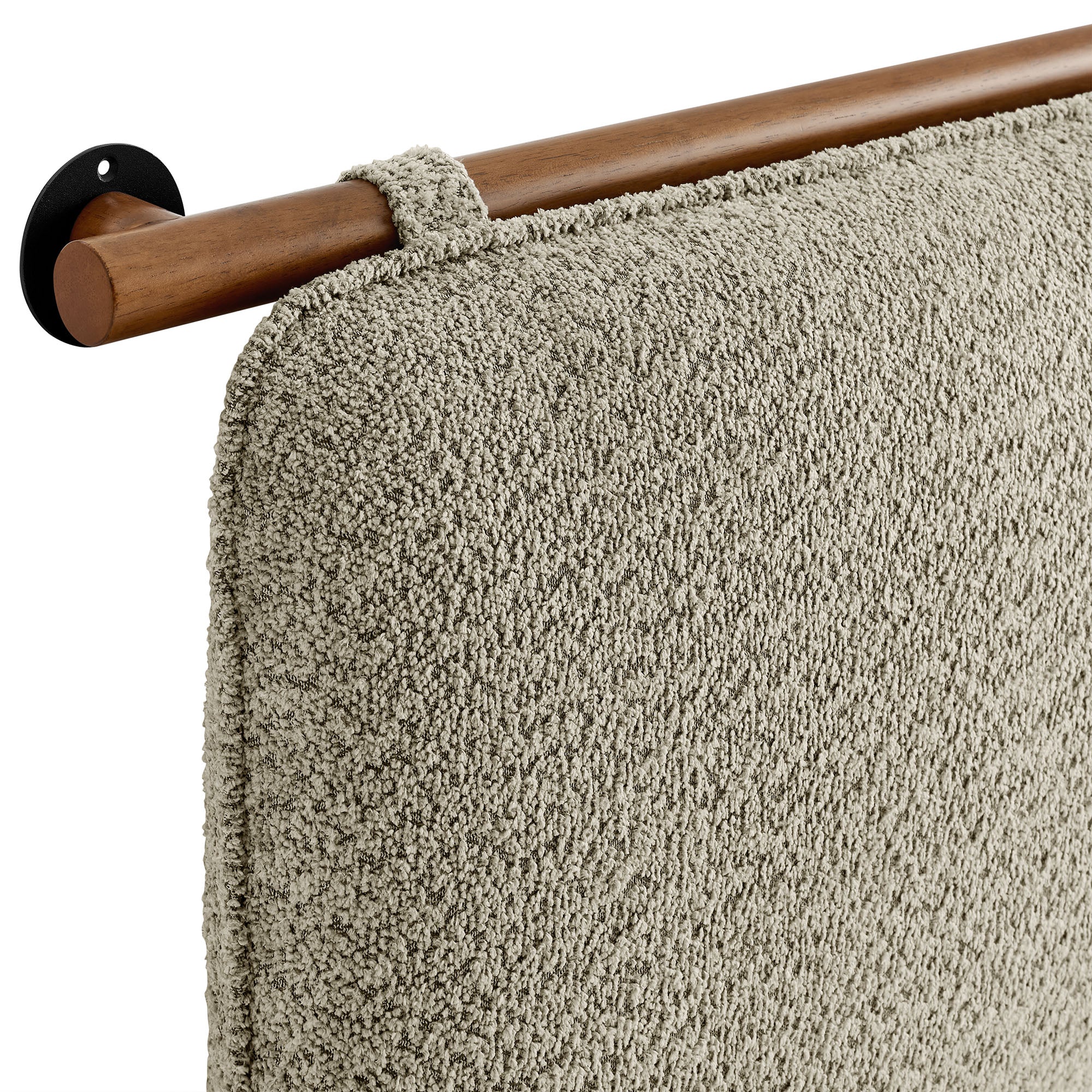 Anela Wall-Mounted Chenille Upholstered Full Headboard by Modway - Image 14
