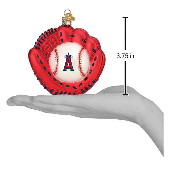 Angels Baseball Mitt Ornament - Image 5