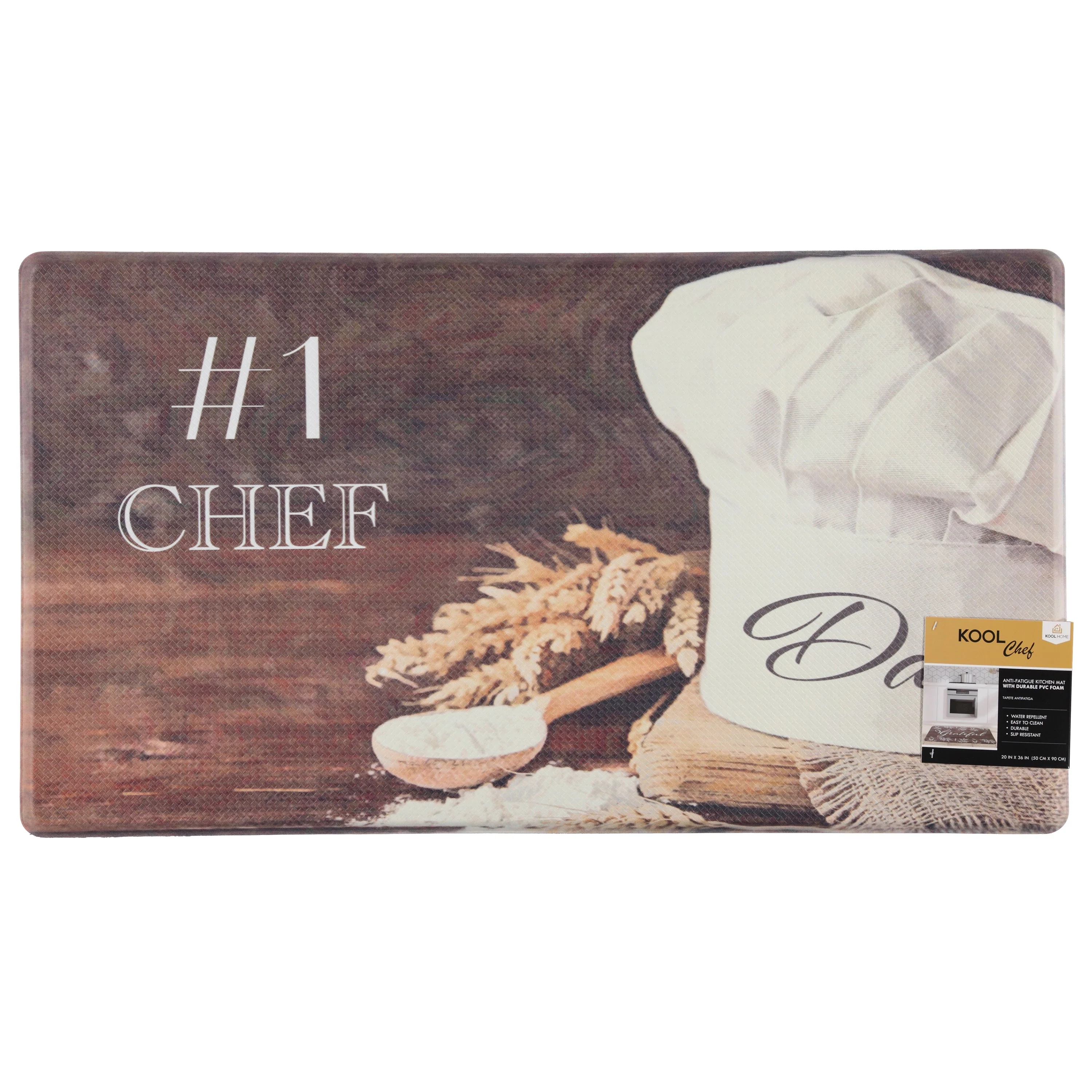 Anti-fatigue Kitchen Mat ''#1 Chef'' - 2 Sizes! - Image 3
